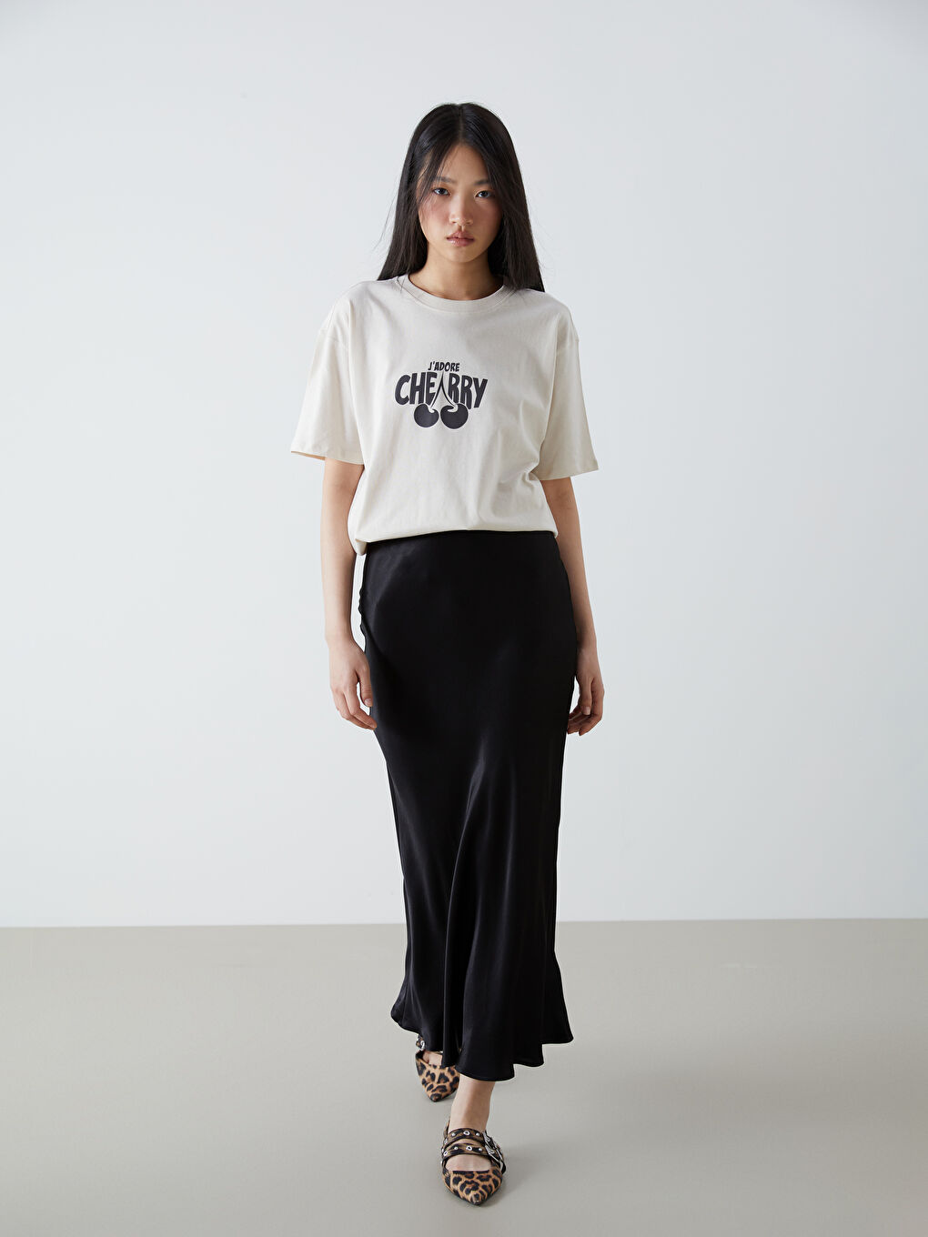 Tight Fit Satin Women's Skirt -S5LI37Z8-CVL