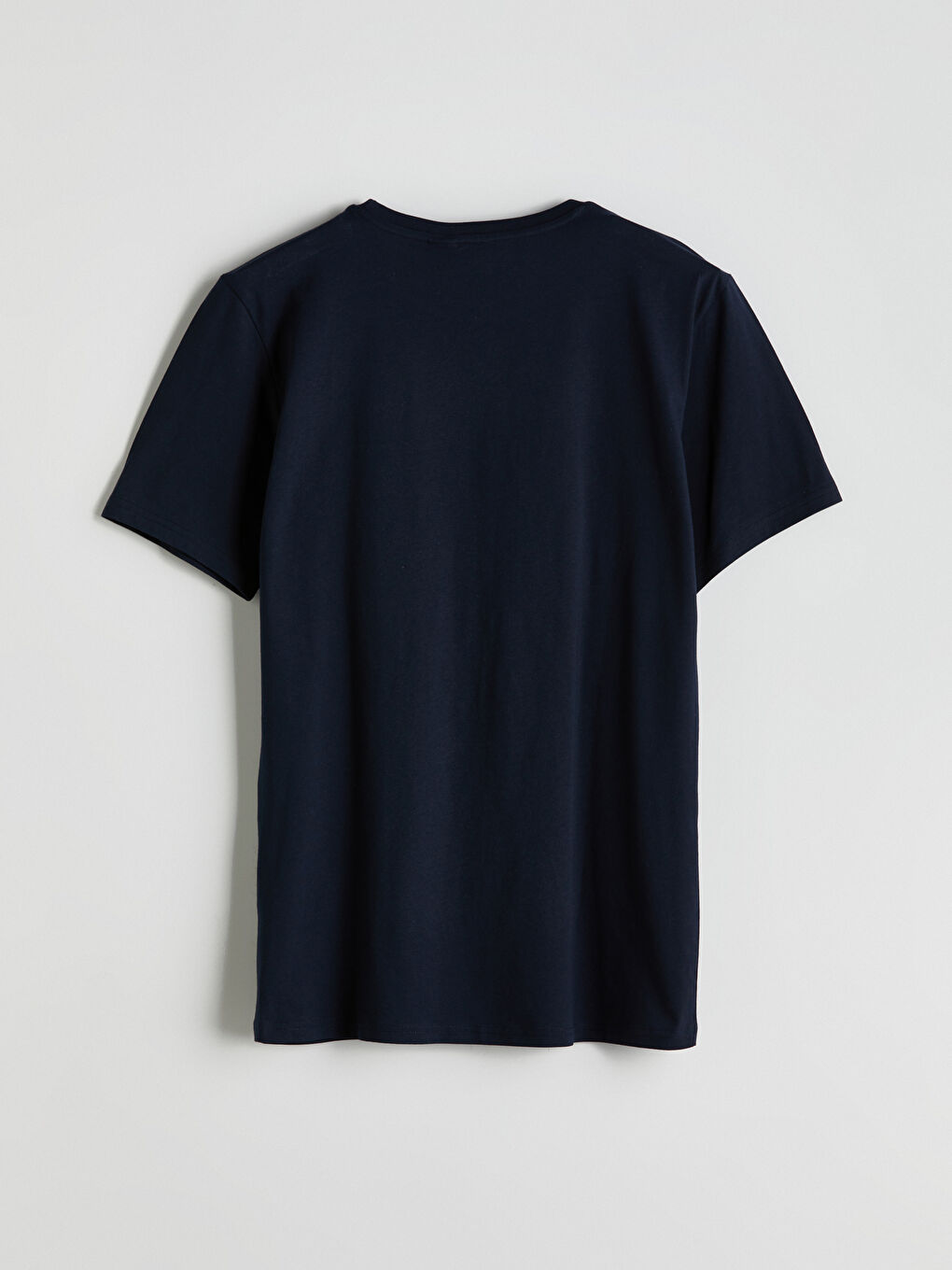 Lacivert Bisiklet Yaka Fenerbahçe Baskılı Erkek Pijama Üstü-1