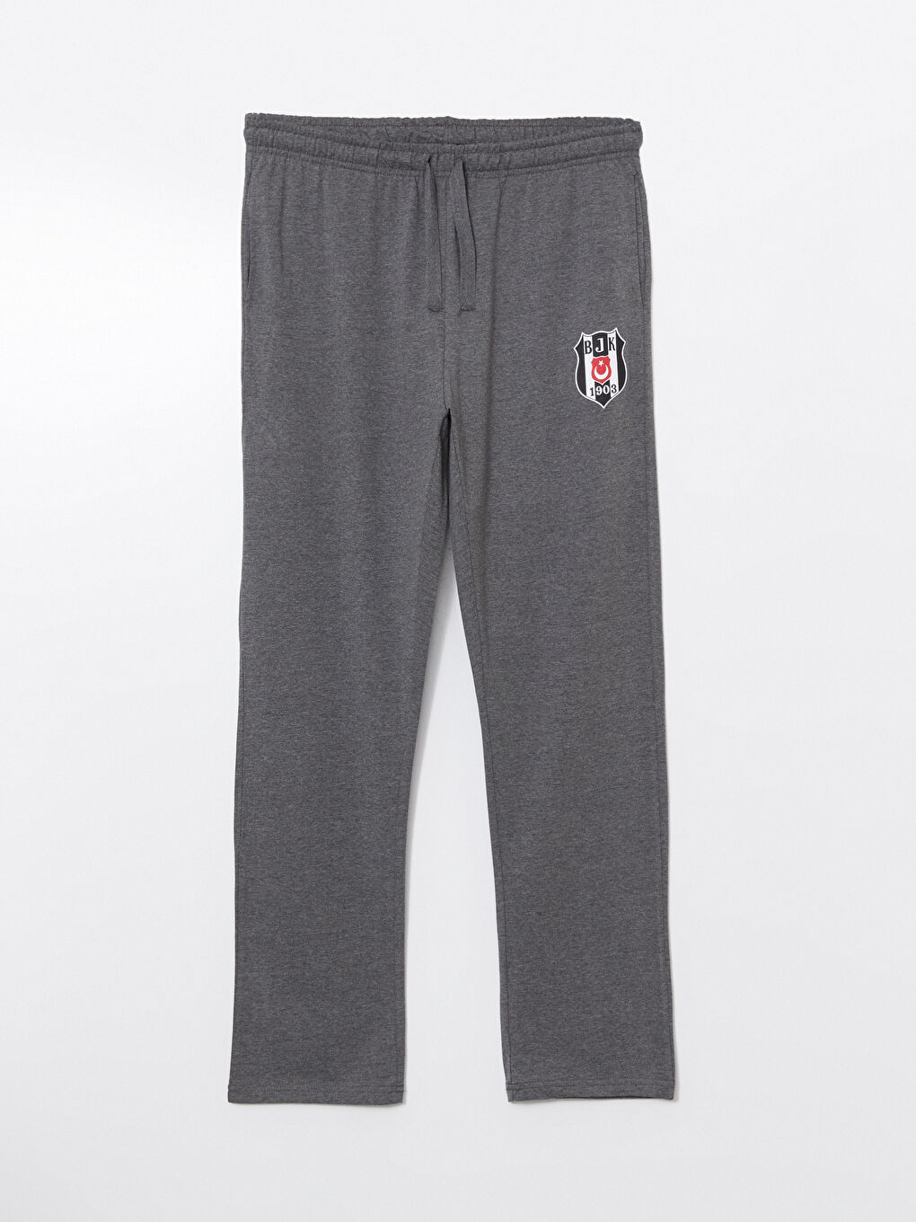 Gri Regular Fit Beşiktaş Baskılı Erkek Pijama Altı