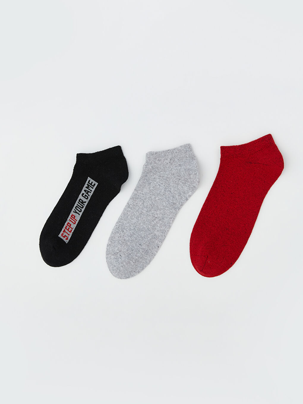 Boys' Trainer Socks 3-pack -S5LJ10Z4-CVL
