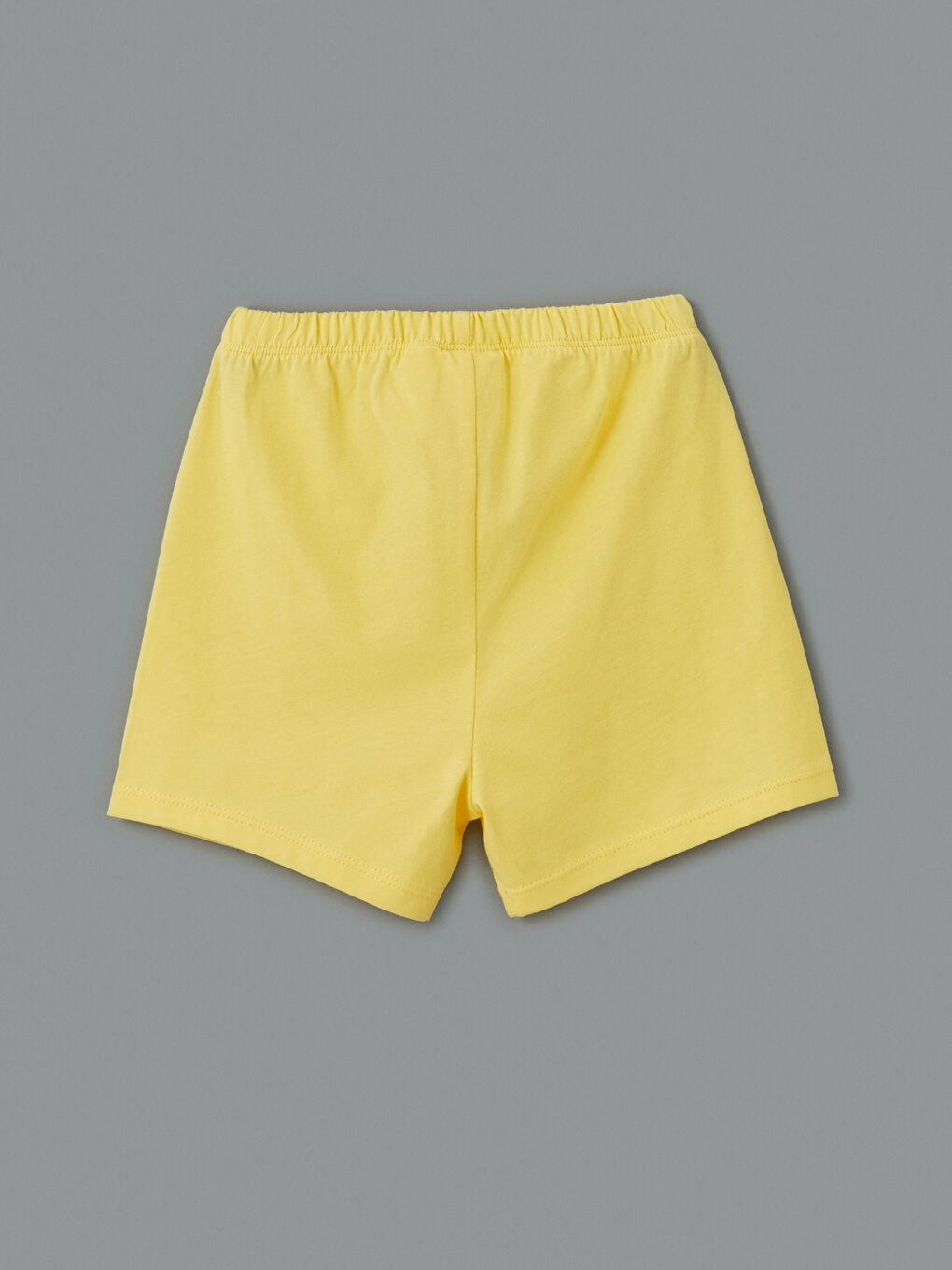 Sarı Kız Bebek Pijama Alt Şortu-1