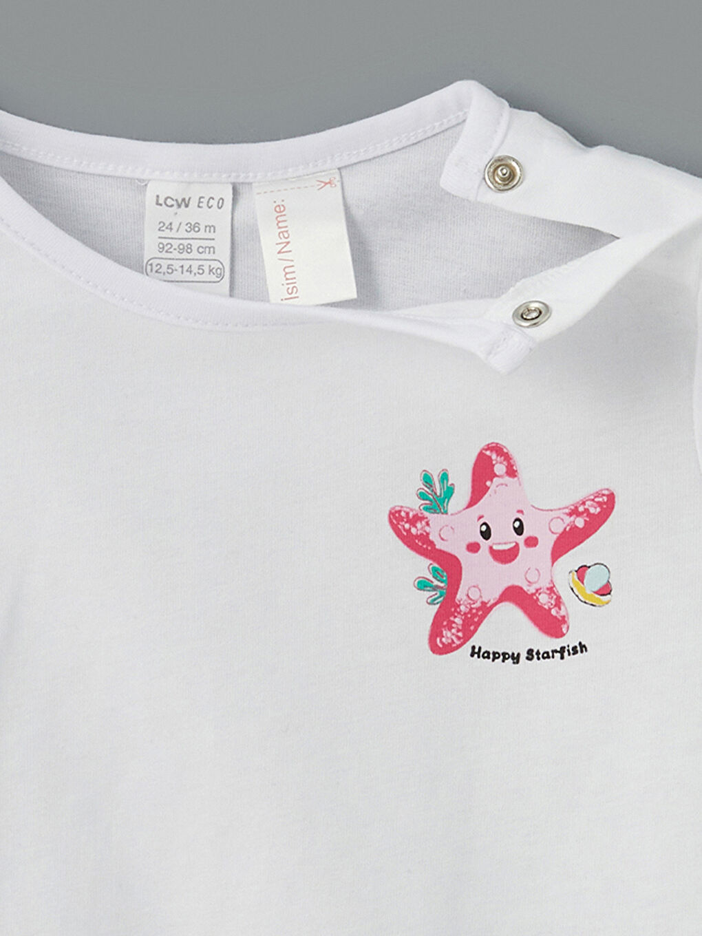 Crew Neck Printed Baby Girls T-Shirt And Shorts Set -S5LJ20Z1-H6W