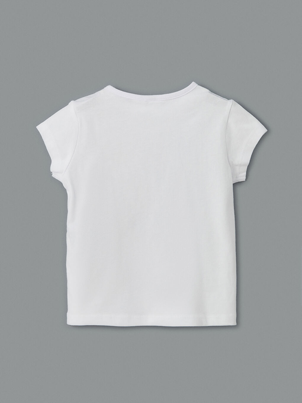 Crew Neck Printed Baby Girls T-Shirt And Shorts Set -S5LJ20Z1-H6W
