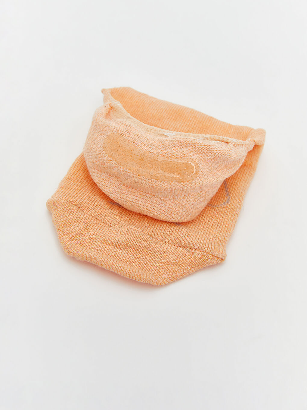 Pembe Baskılı Kadın Babet Çorap 3'lü-1