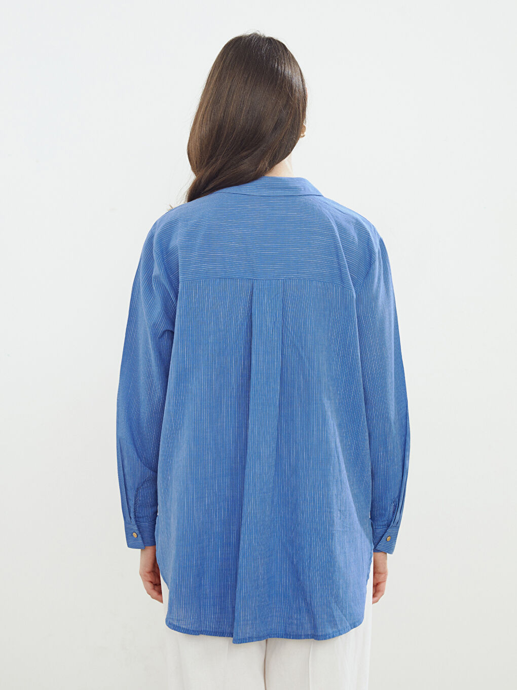 Striped Women's Shirt Tunic -S5LJ64Z8-LEN
