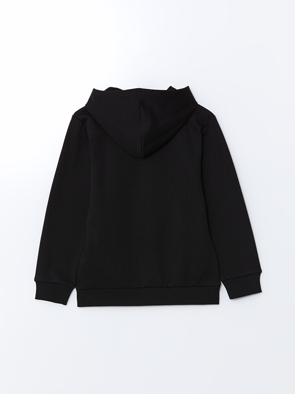 Boy BLACK Zip-Up Sweatshirt -S5LK08Z4-CVL