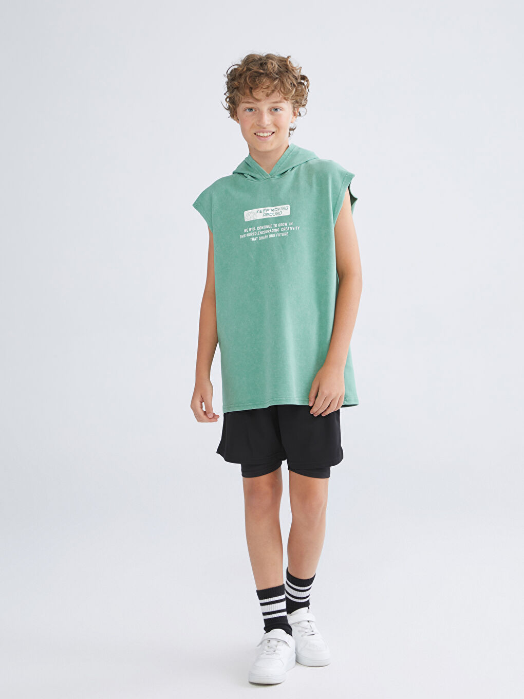 LCW Kids Hooded Boy Undershirt -S5LK13Z4-GXK