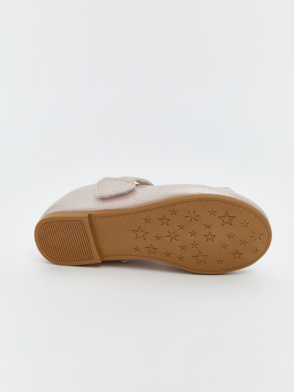 Pembe Fiyonk Detaylı Kız Çocuk Babet-3