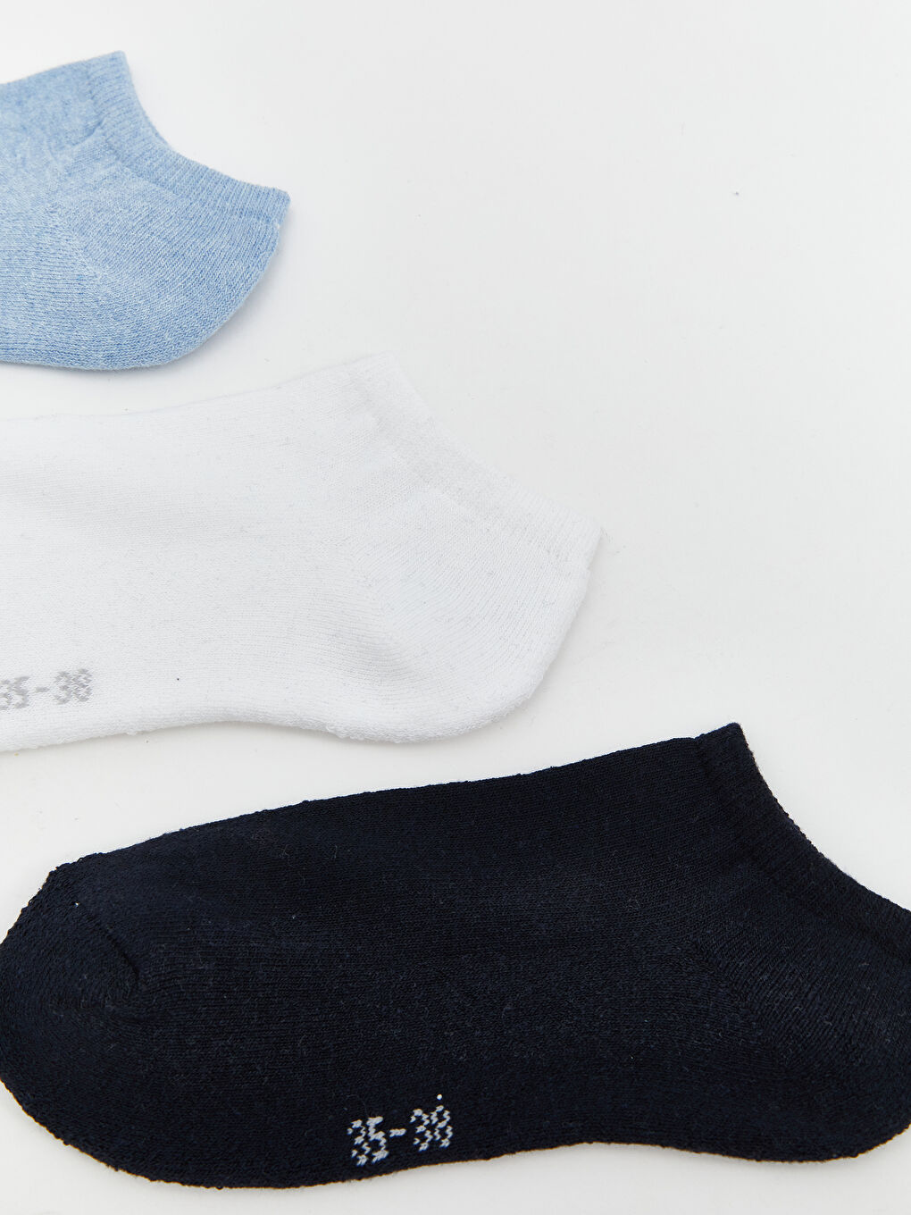 Karışık Erkek Çocuk Patik Çorap 3'lü-1