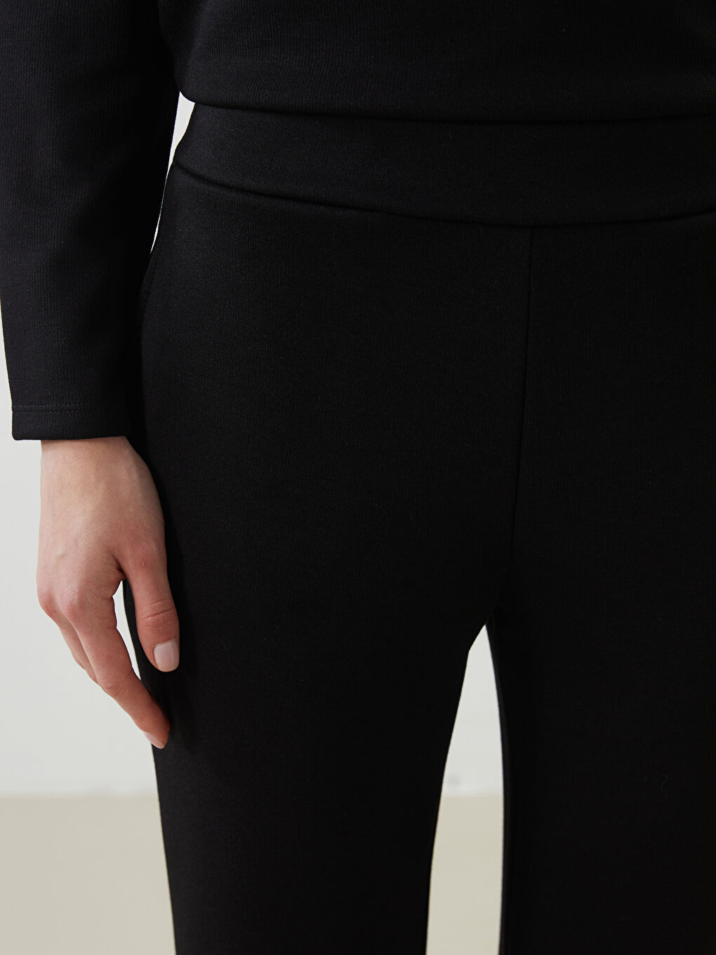 Women's Elastic Waist Sweatpants -S5LK41Z8-CVL
