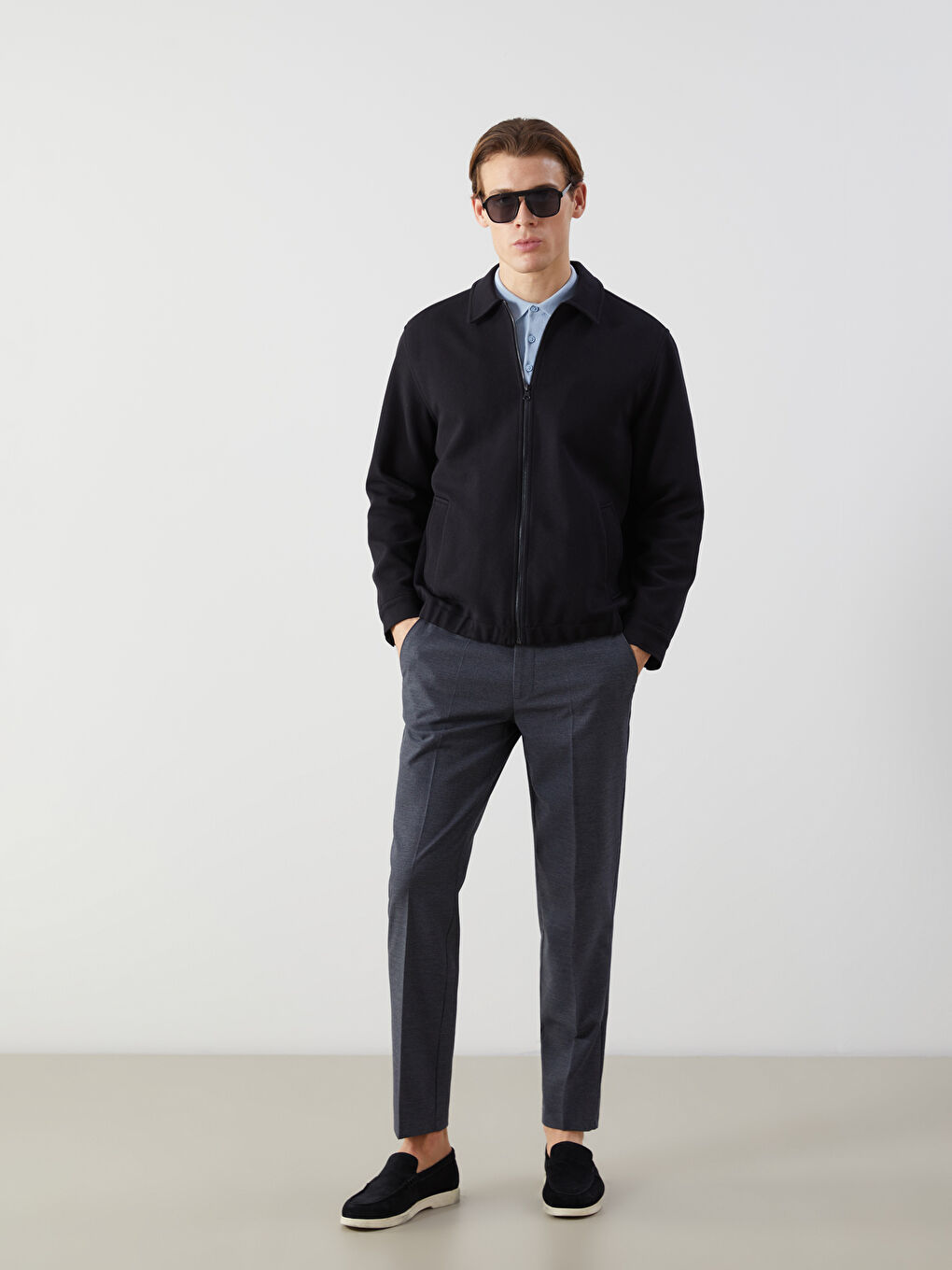 Standard Fit Men's Trousers -S5LK56Z8-RFG