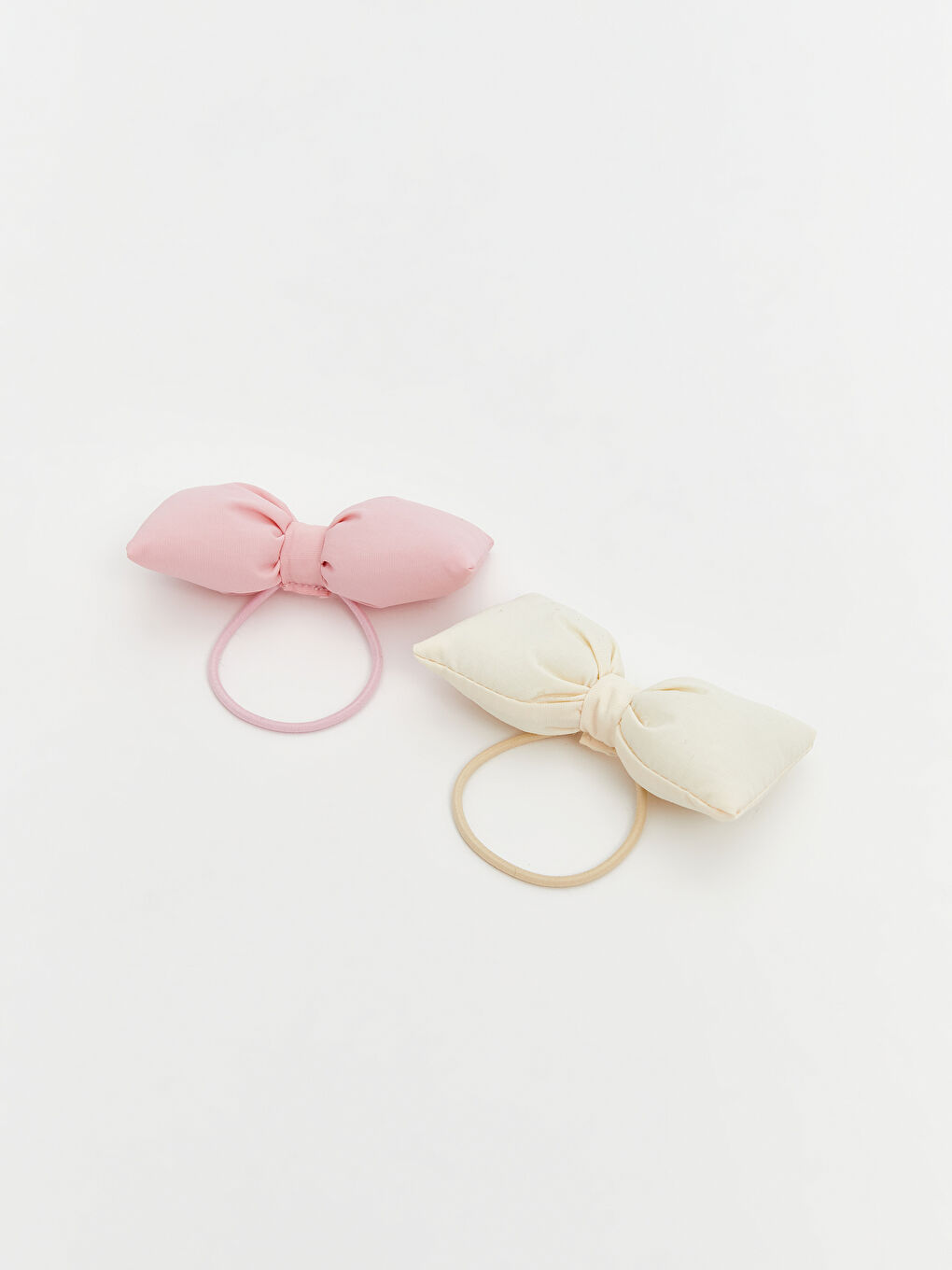 Pembe Fiyonk Görünümlü Kız Bebek Toka 2'li-1