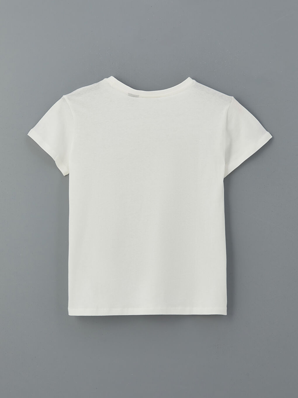 تي شيرت نساء مطبوع ميكي ماوس بكول مدور-5