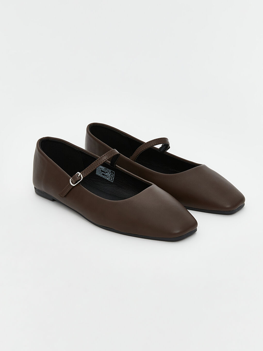 LCW STEPS Faux Leather Women's Ballet Flats -S5LK76Z8-D5L