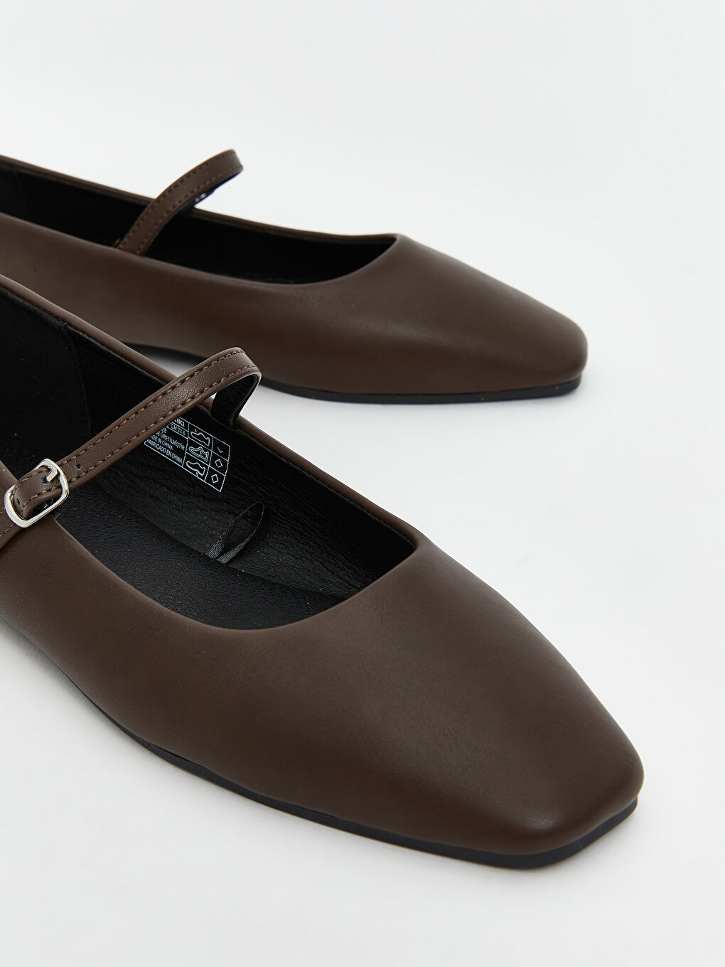 LCW STEPS Faux Leather Women's Ballet Flats -S5LK76Z8-D5L