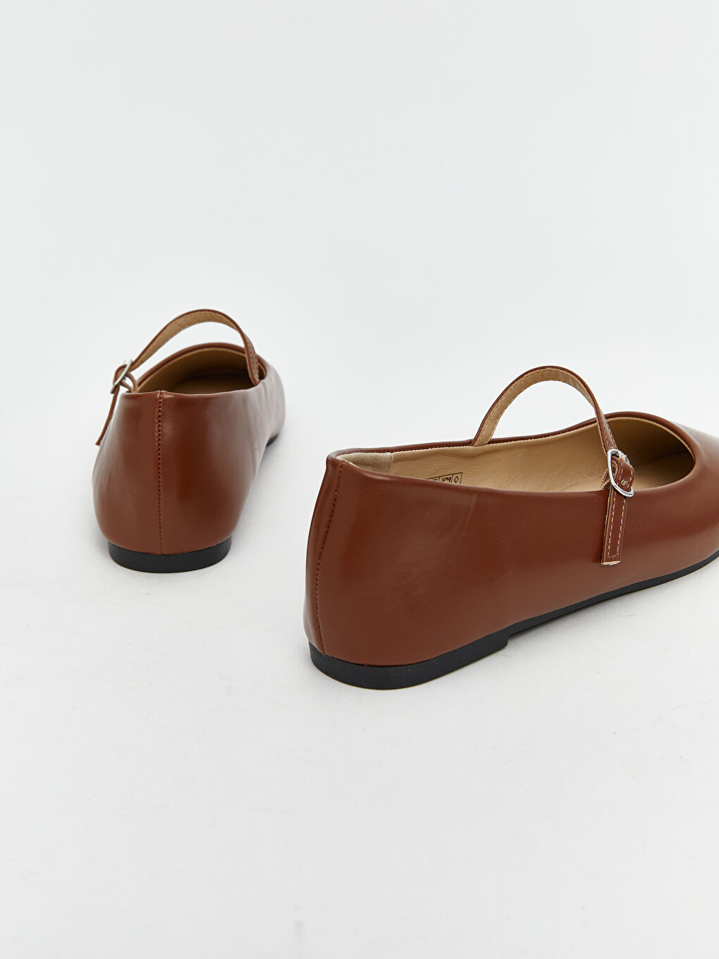 LCW STEPS Faux Leather Women's Ballet Flats -S5LK76Z8-JAV