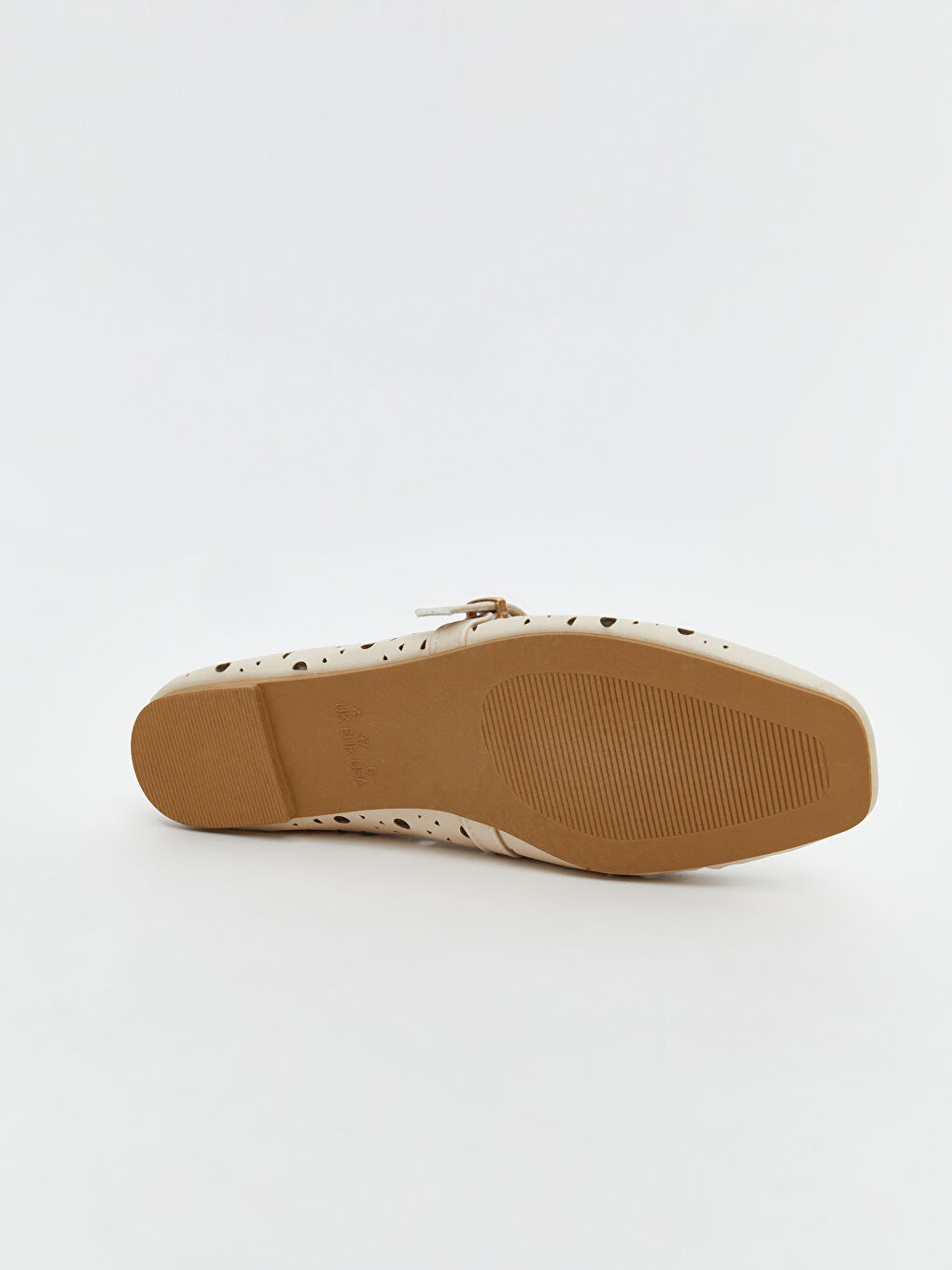 Faux Leather Women's Ballet Flats-3