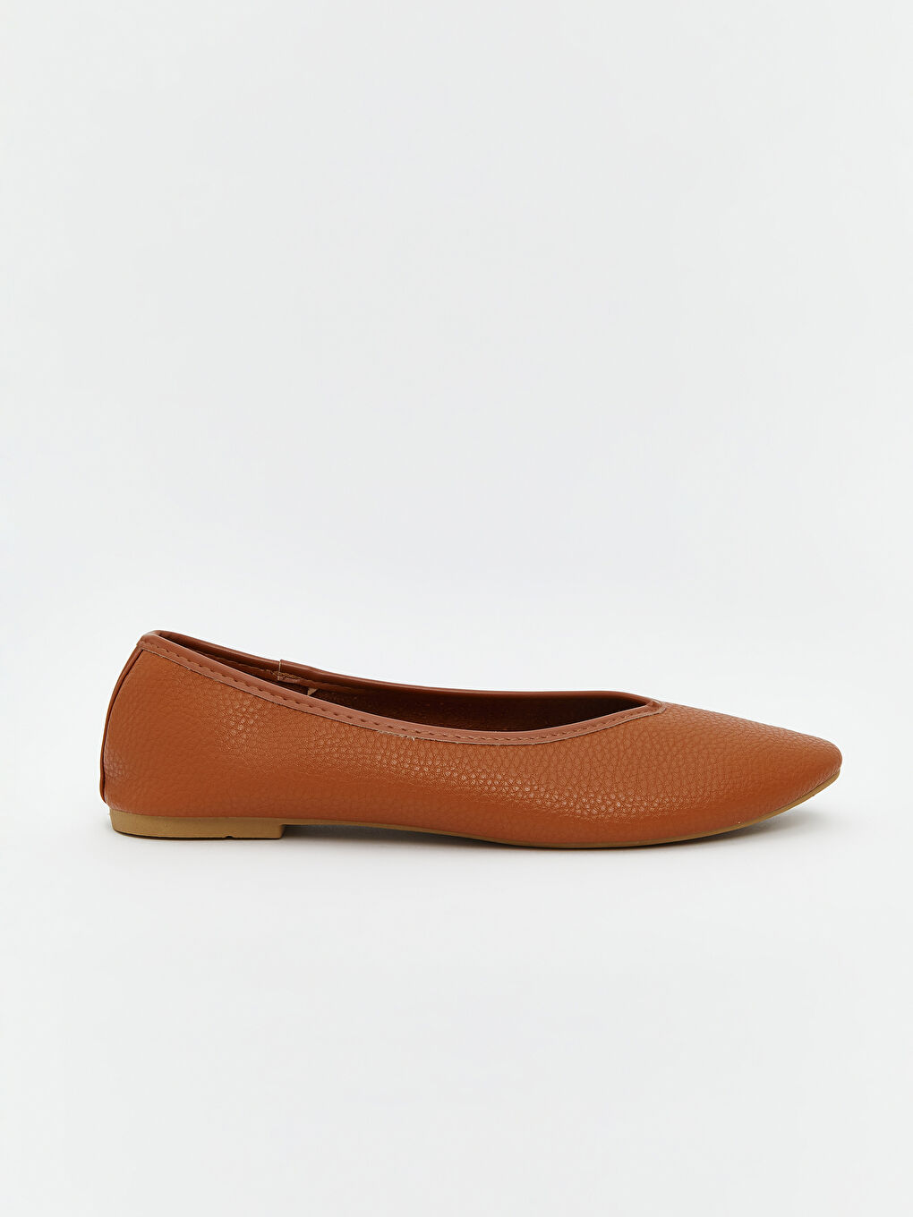 Faux Leather Women's Ballet Flats -S5LK87Z8-EL4