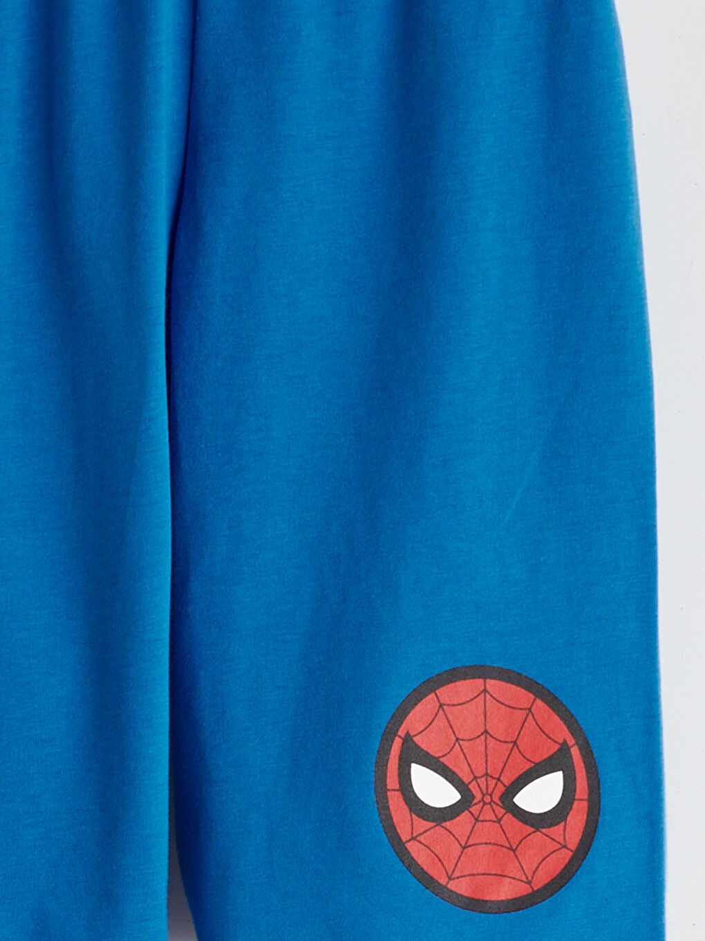 Mavi Spider-Man Baskılı Erkek Çocuk Şort Pijama Altı-2
