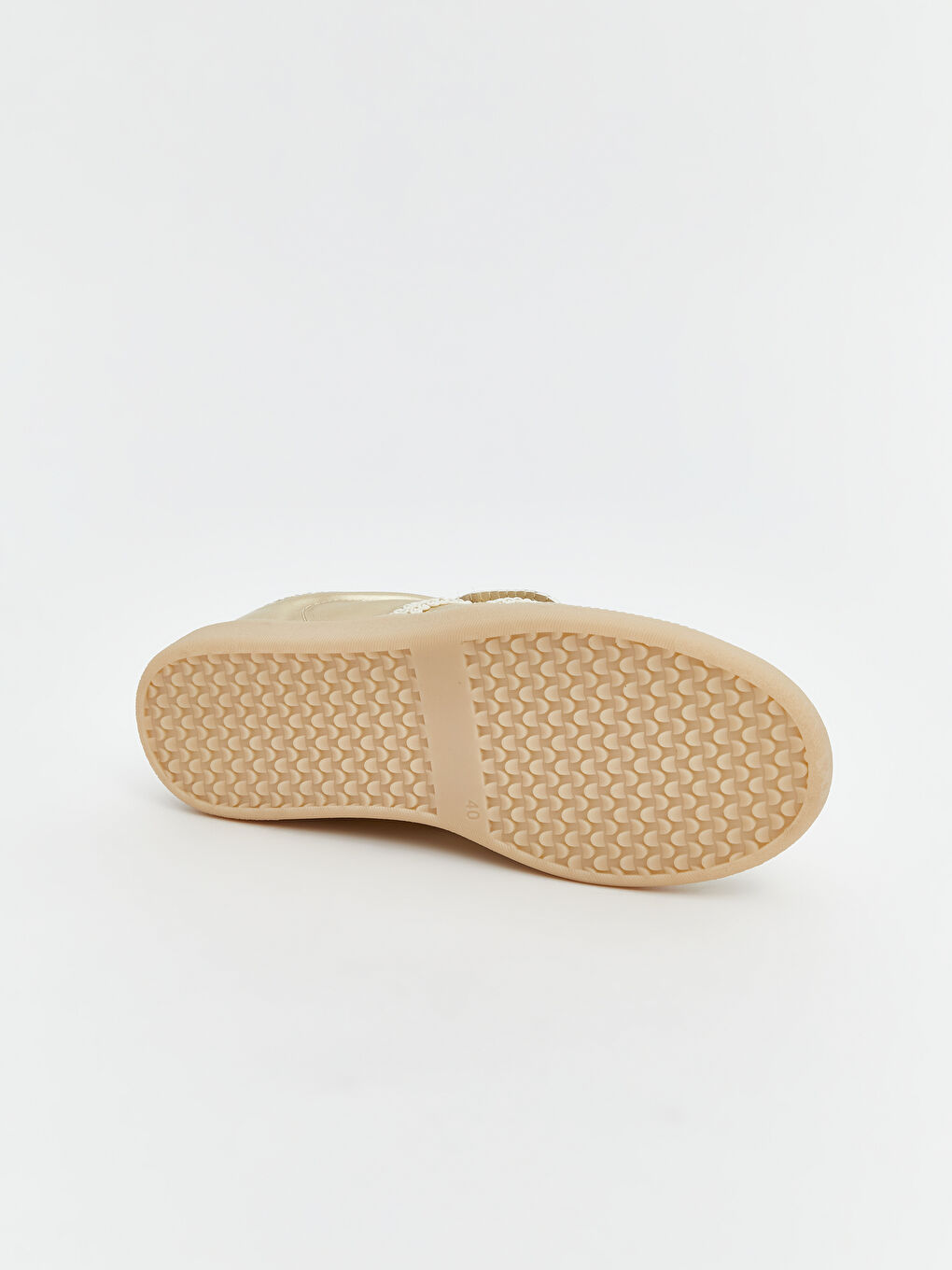 Sarı Bağcıklı Kadın Spor Ayakkabı-3