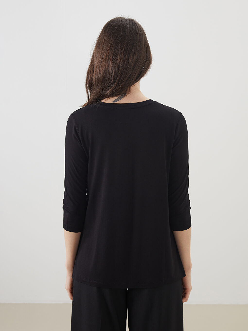 Woman BLACK Blouse -S5LL46Z8-CVL