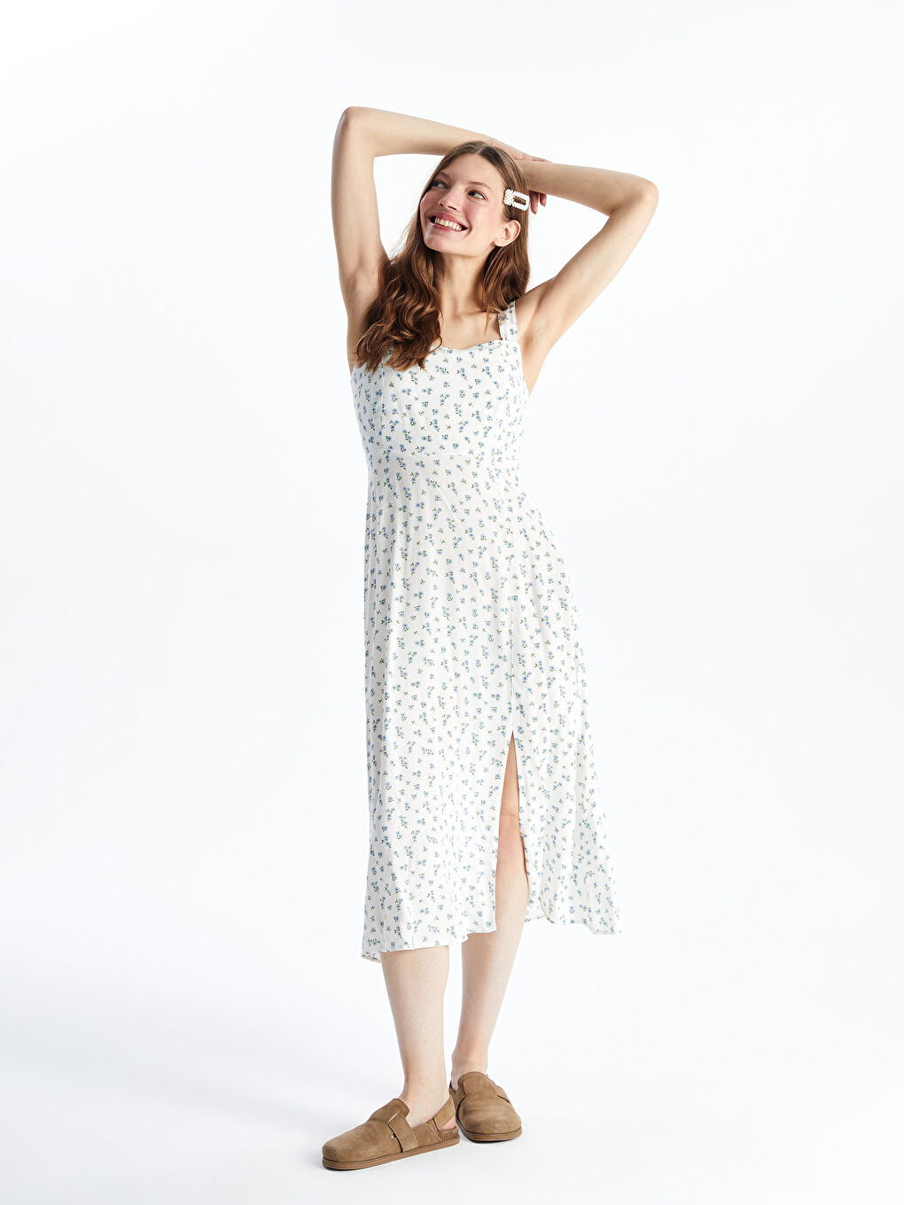 Woman WHITE Dress -S5LL55Z8-LU7