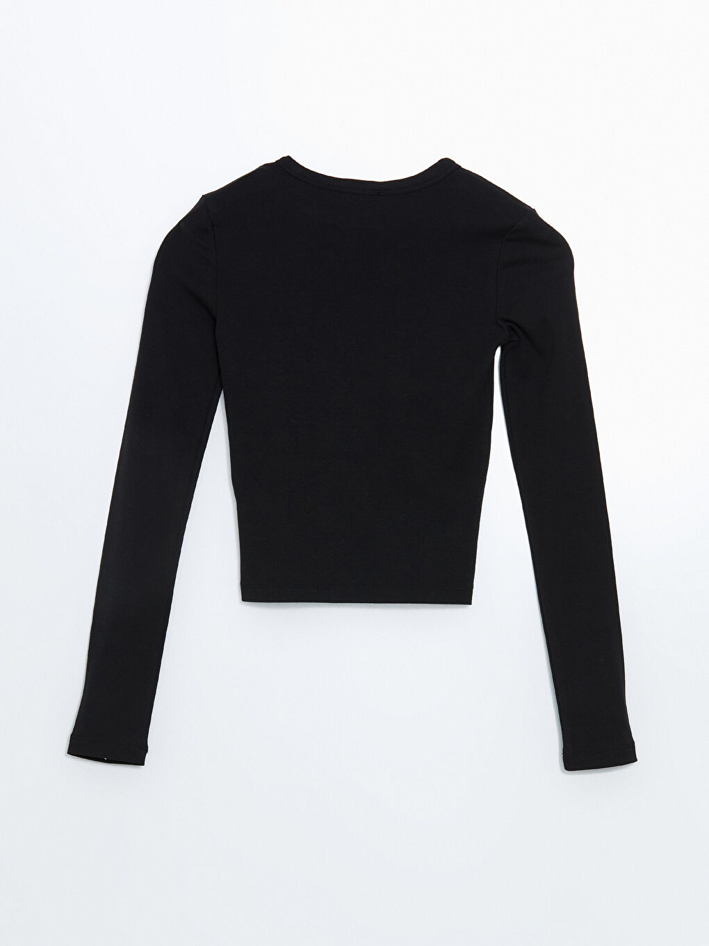 LCW Modest Siyah Bisiklet Yaka Kadın Body - 9