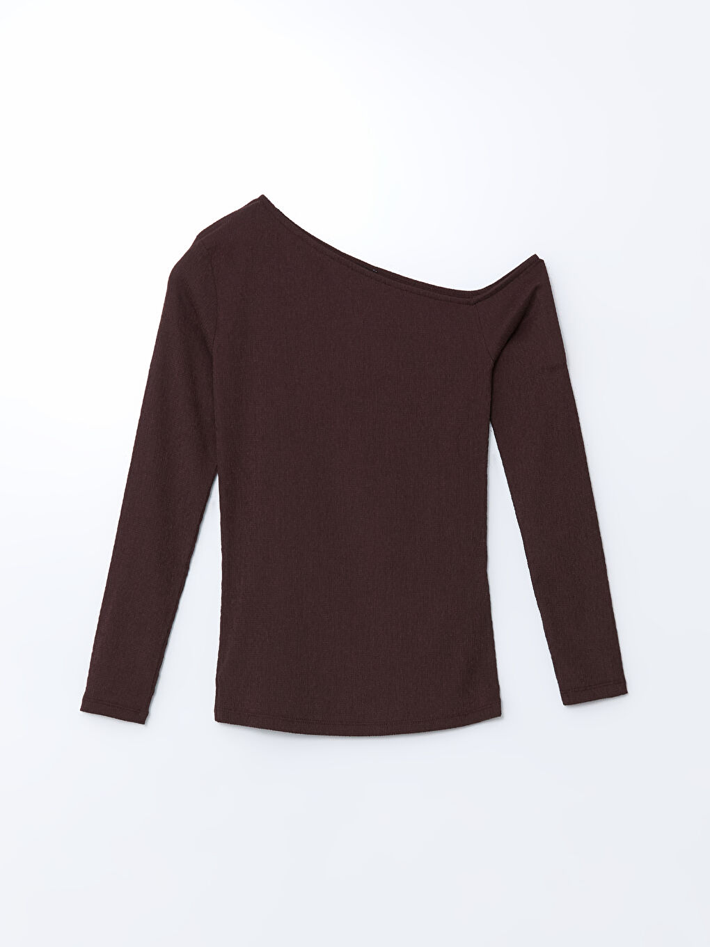 LCWAIKIKI Classic Mürdüm Kayık Yaka Kadın Body - 4
