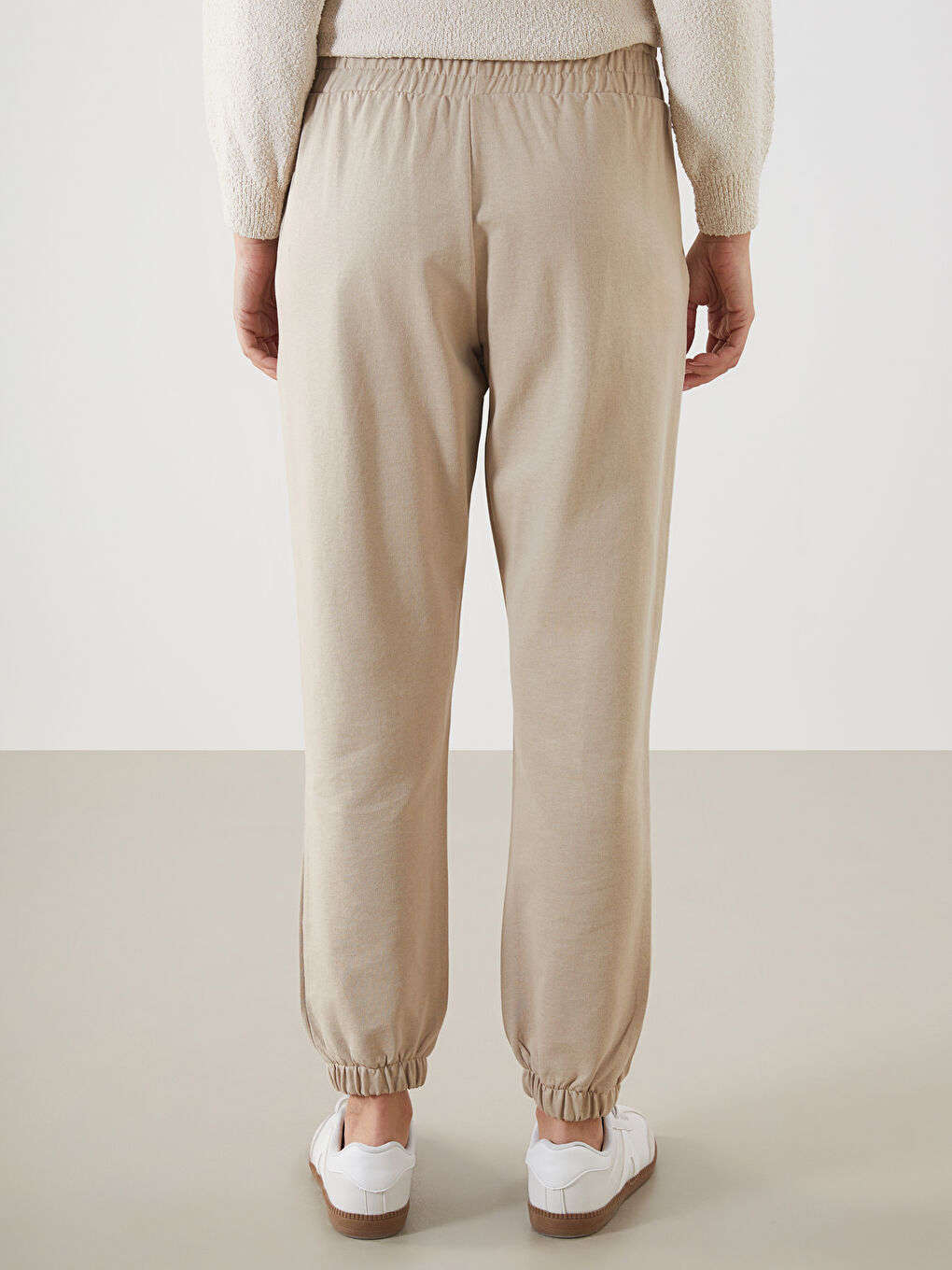 Elastic Waist Women's Jogger Sweatpants -S5LM37Z8-GHR