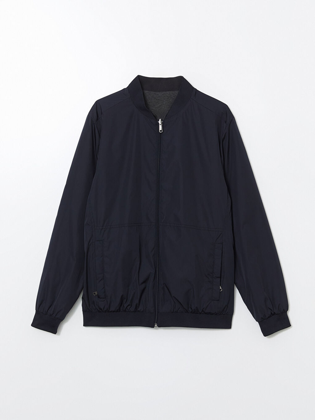 Lacivert Standart Kalıp Uzun Kollu Erkek Ceket-6