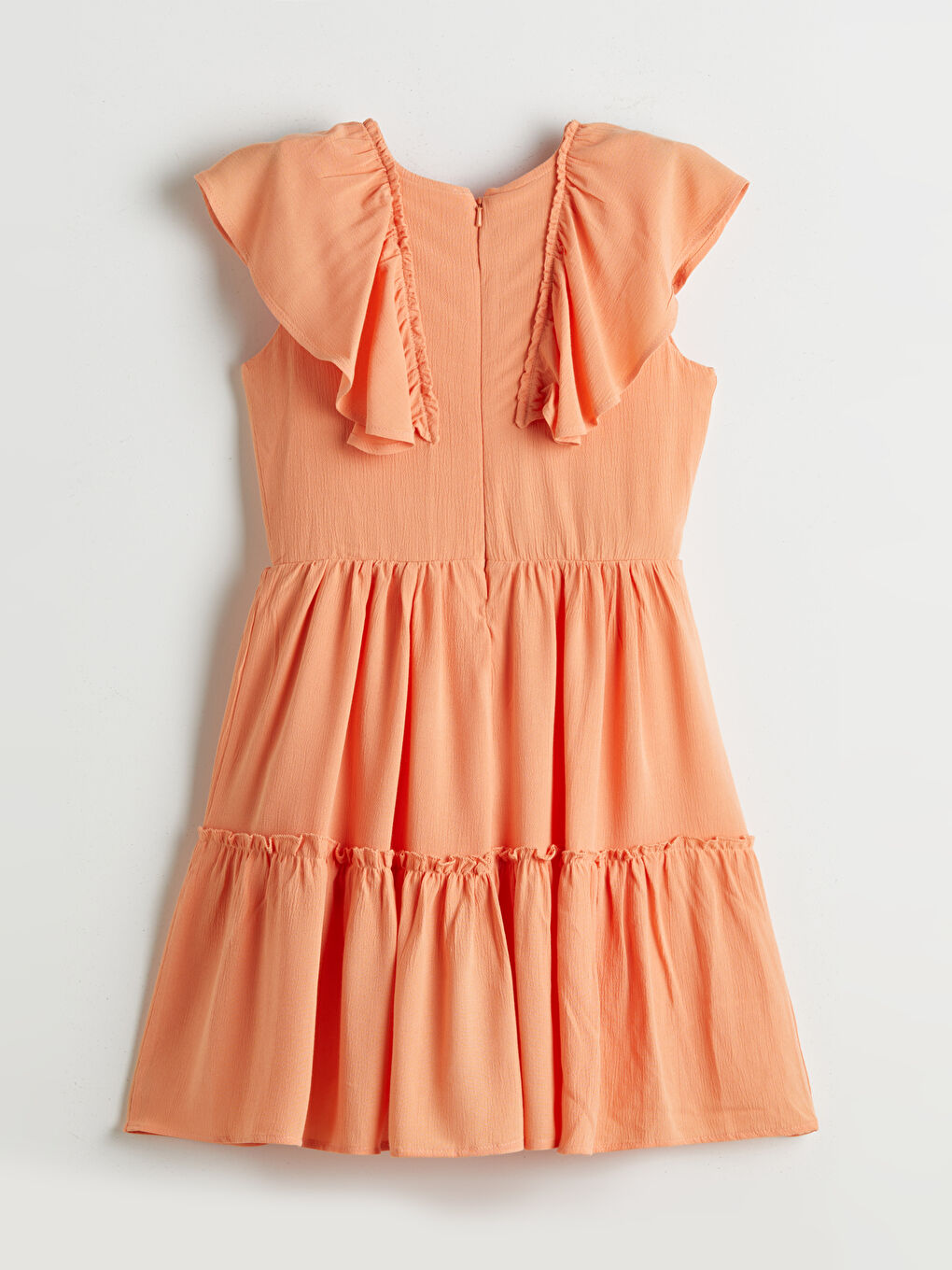 V-Neck Girls Dress -S5LN09Z4-FJG