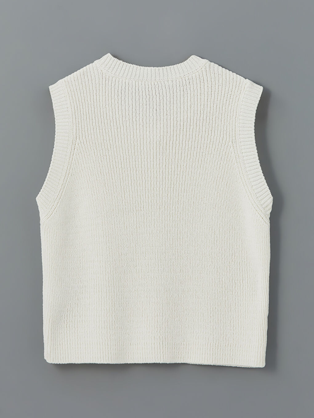 LCW Vision Crew Neck Women's Knitwear Waistcoat -S5LN23Z8-FDU