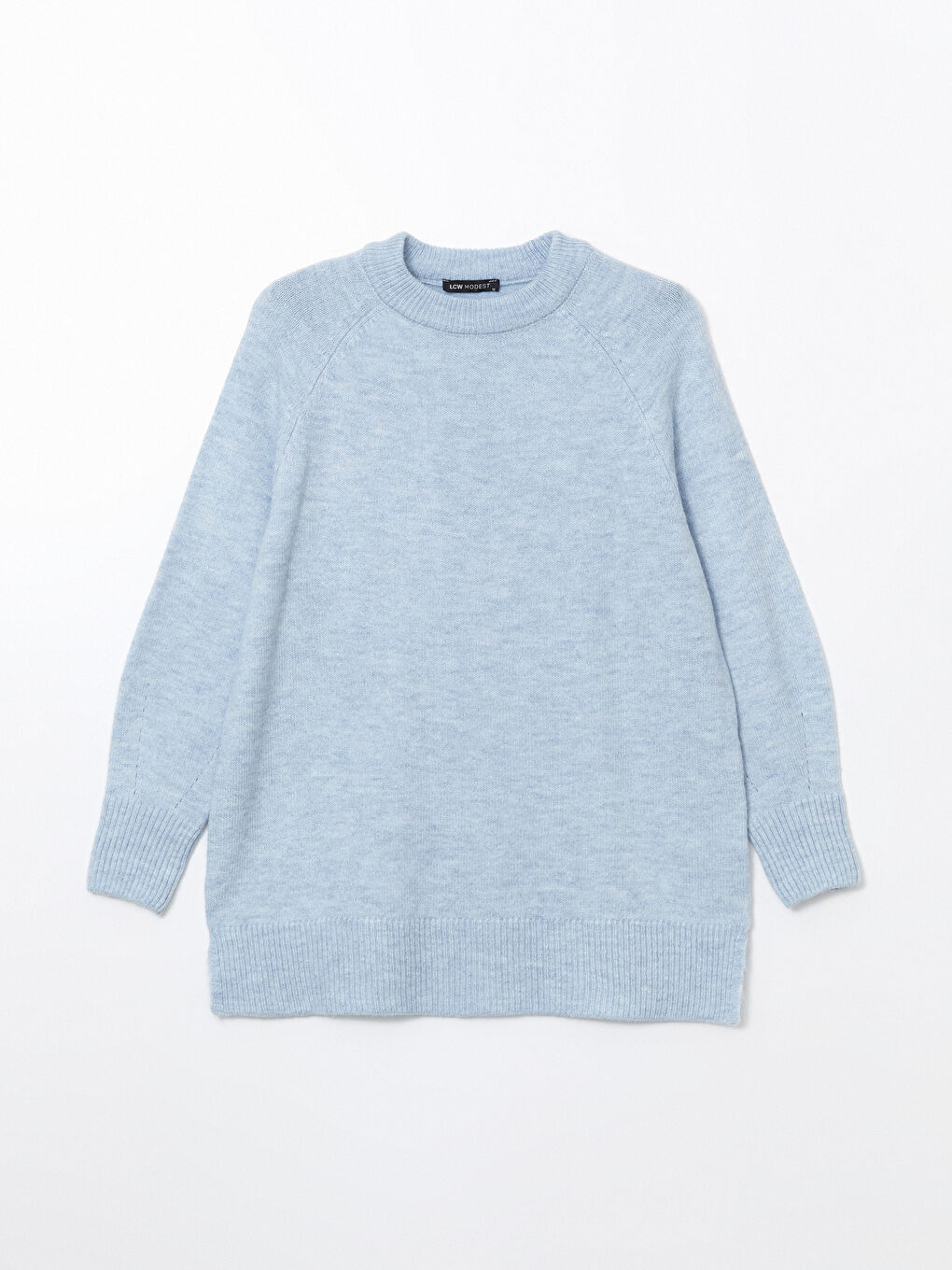 Mavi Bisiklet Yaka Kadın Triko Tunik-4