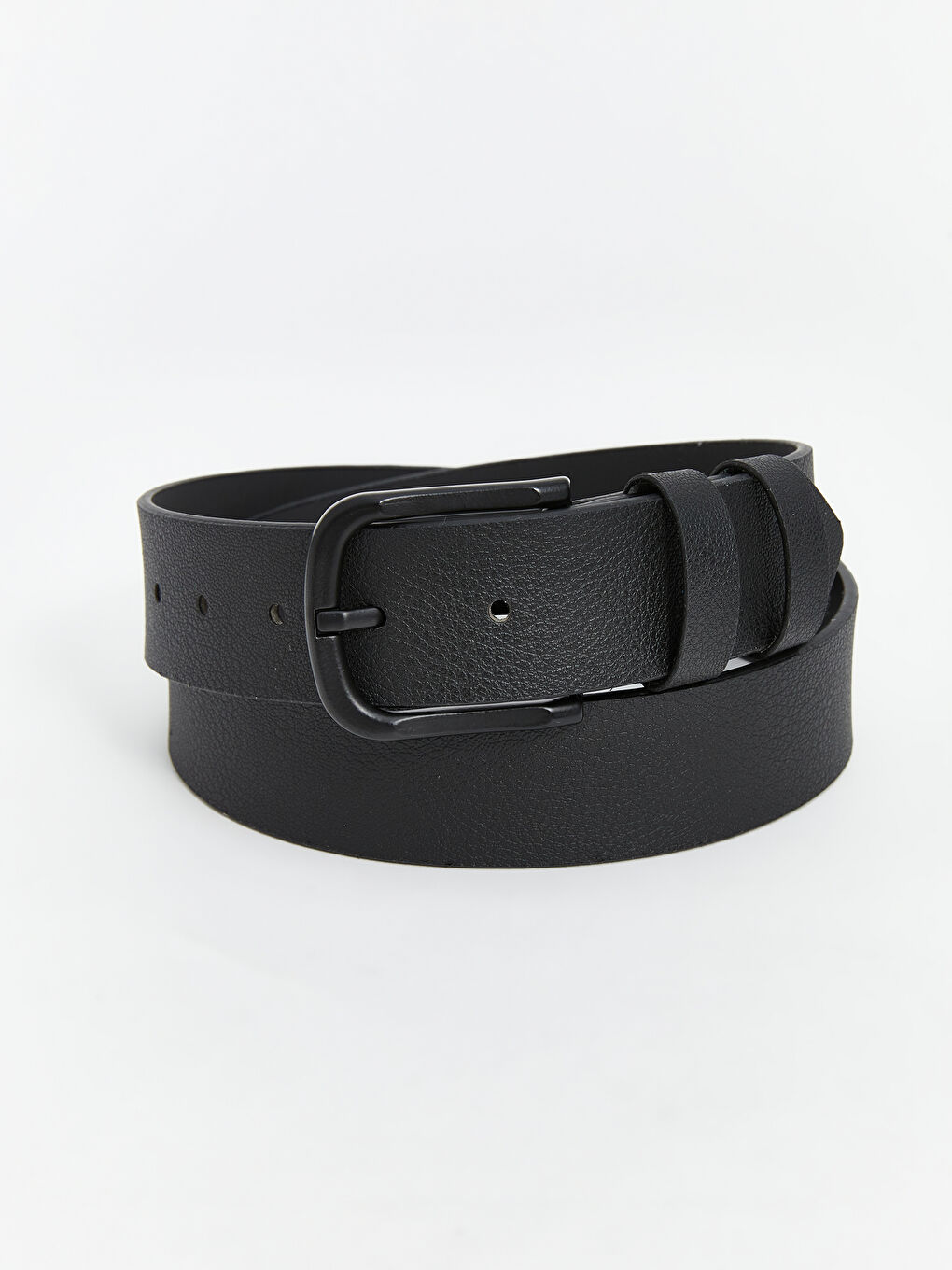 Faux Leather Men's Belt