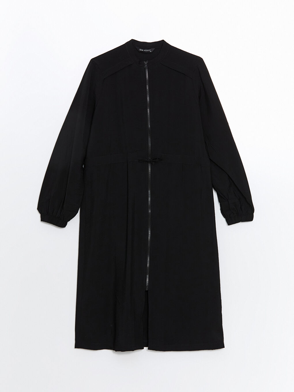 LCW Modest Grandad Collar Women's Shirt Tunic -S5LO08Z8-RQL