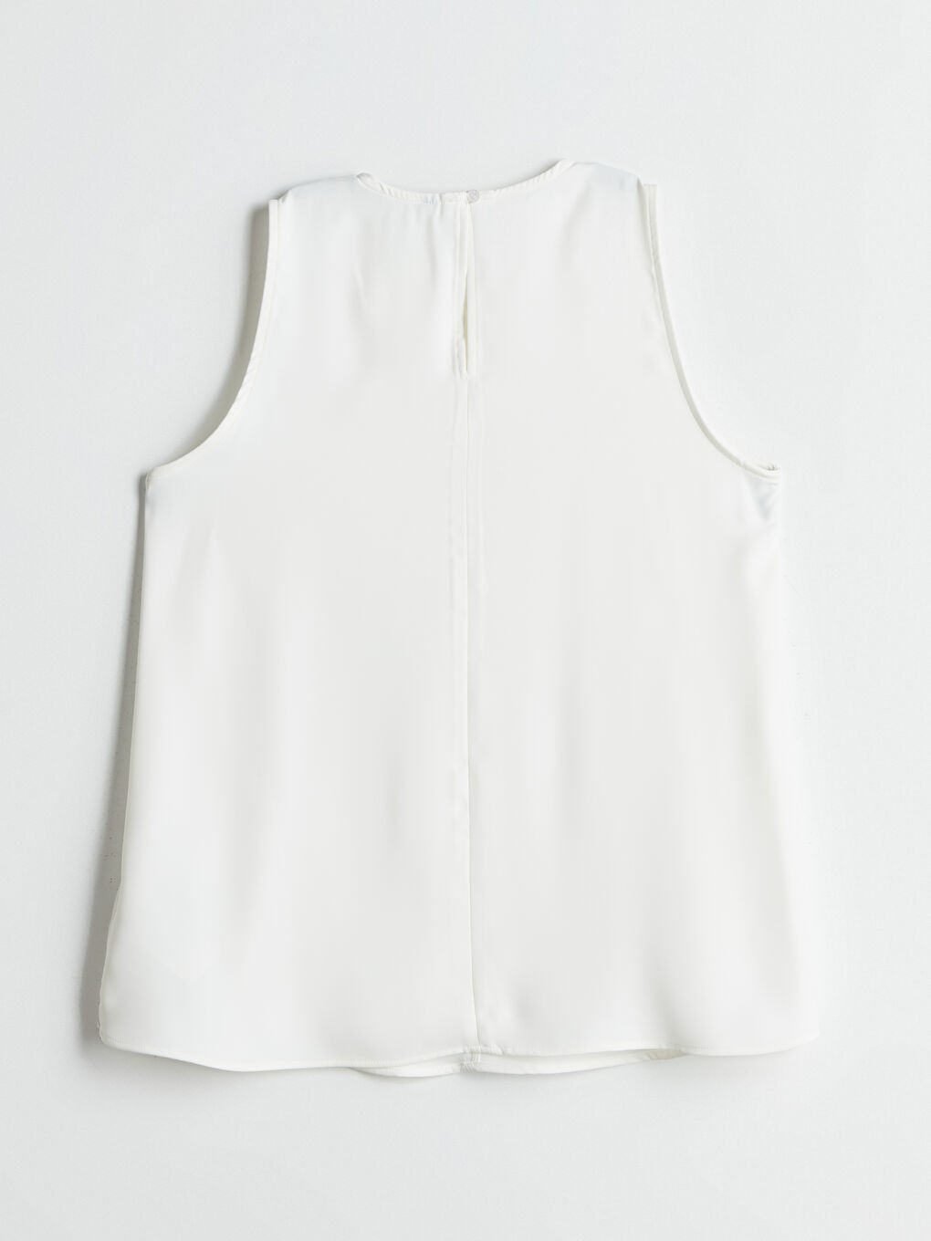 Ekru Bisiklet Yaka Kadın Bluz-5