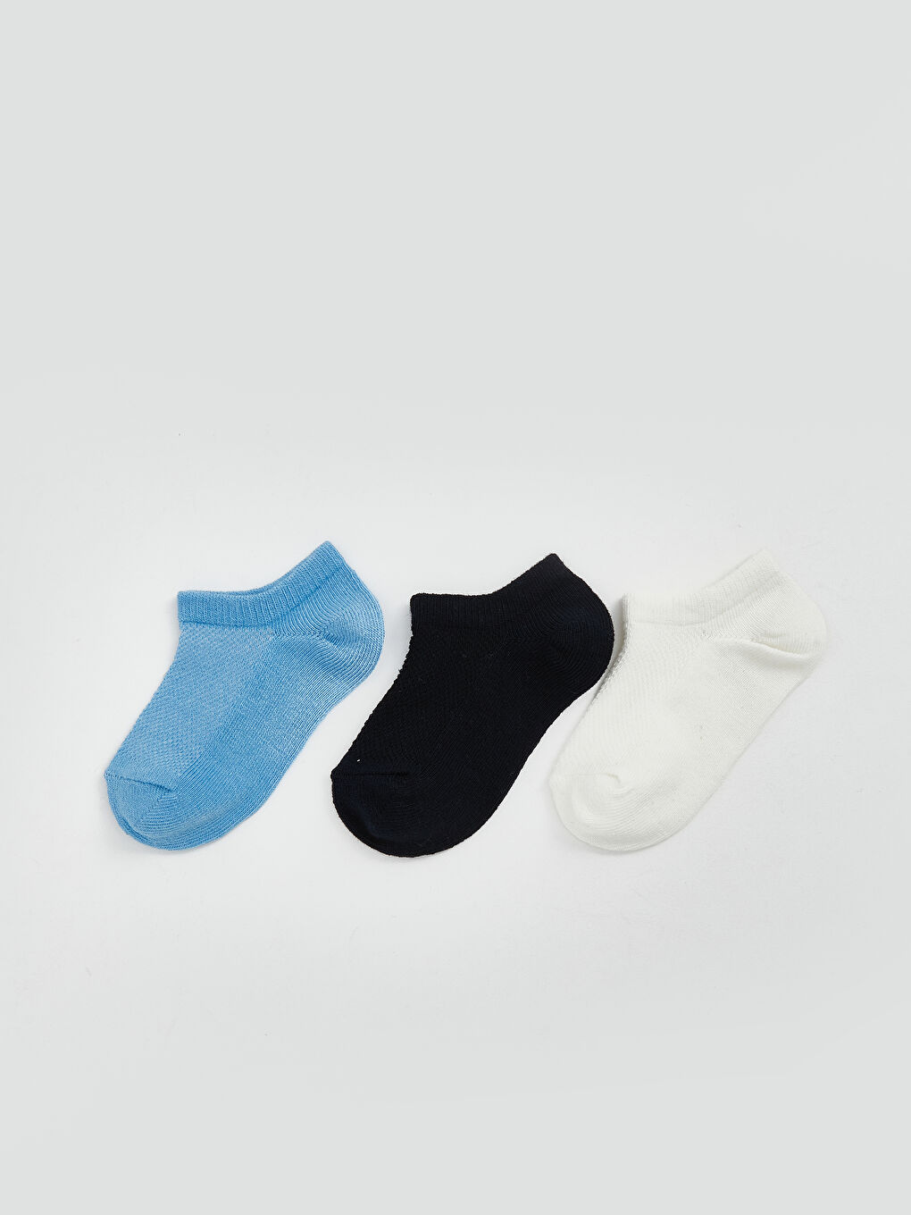 Basic Baby Boy Booties Socks 3 Pieces -S5LP02Z1-CSV