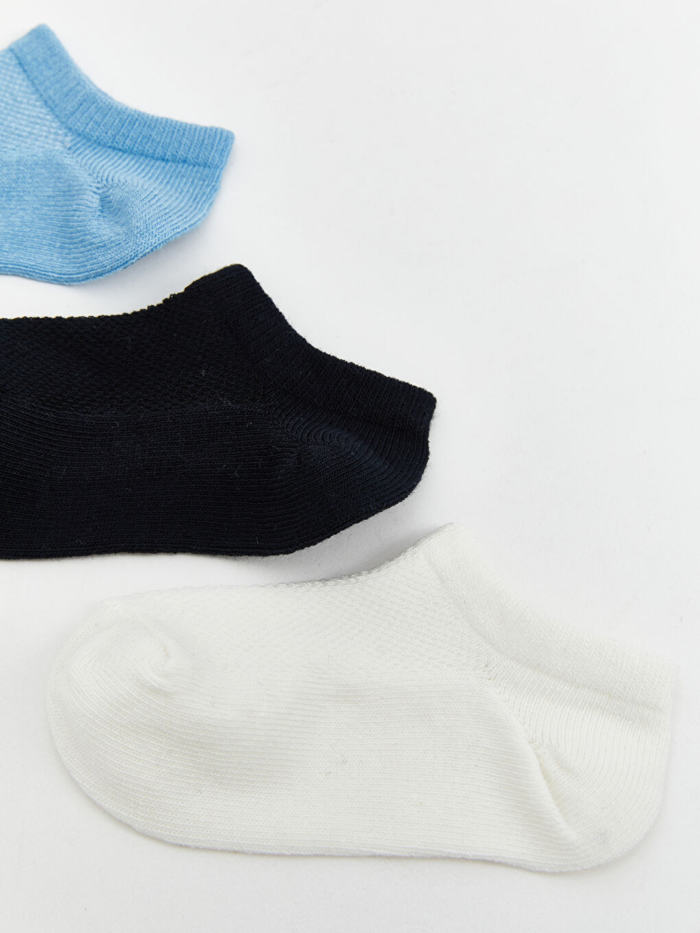 Basic Baby Boy Booties Socks 3 Pieces -S5LP02Z1-CSV