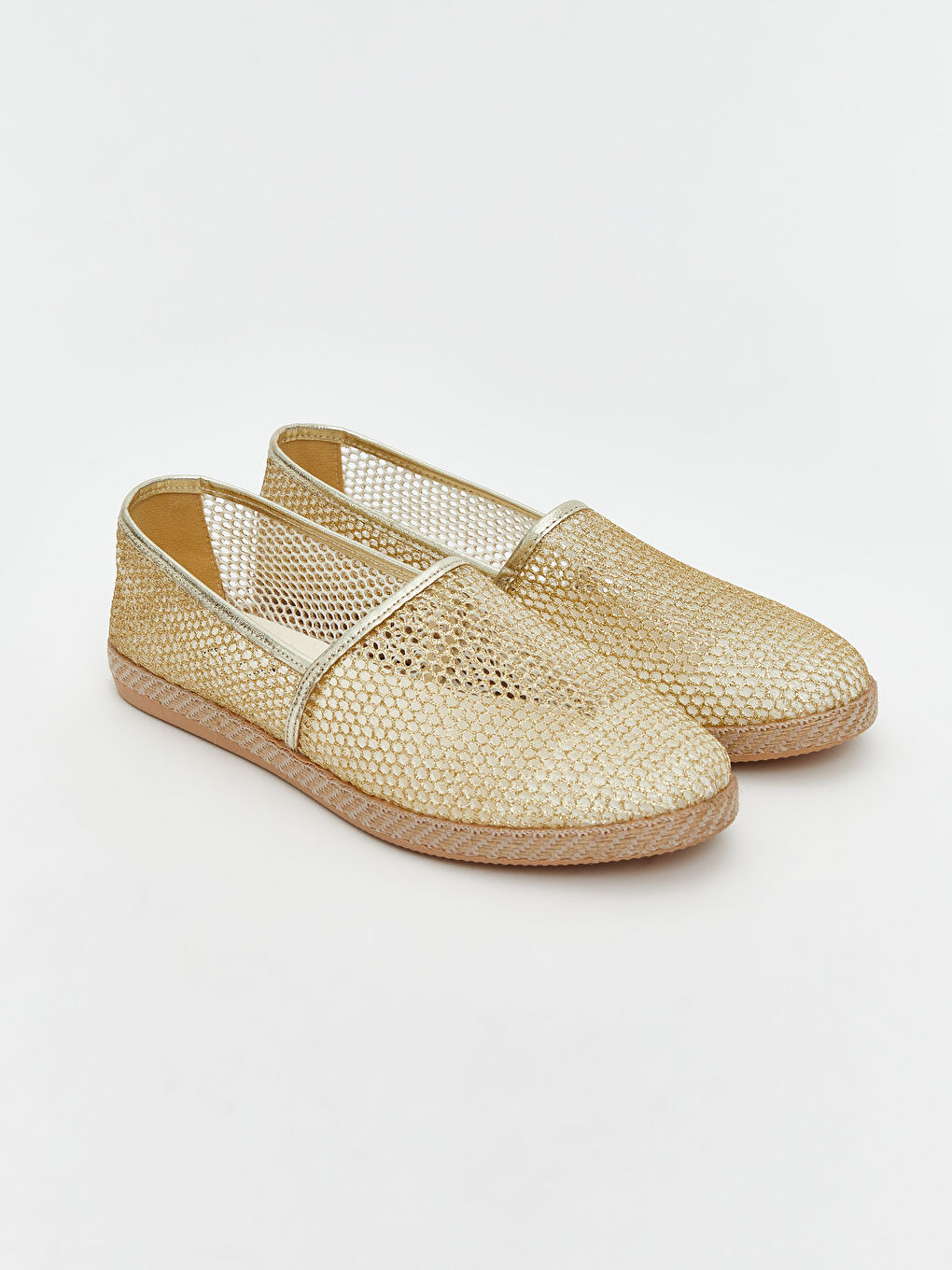 Women's Straw Ballet Flats -S5LP34Z8-GHW