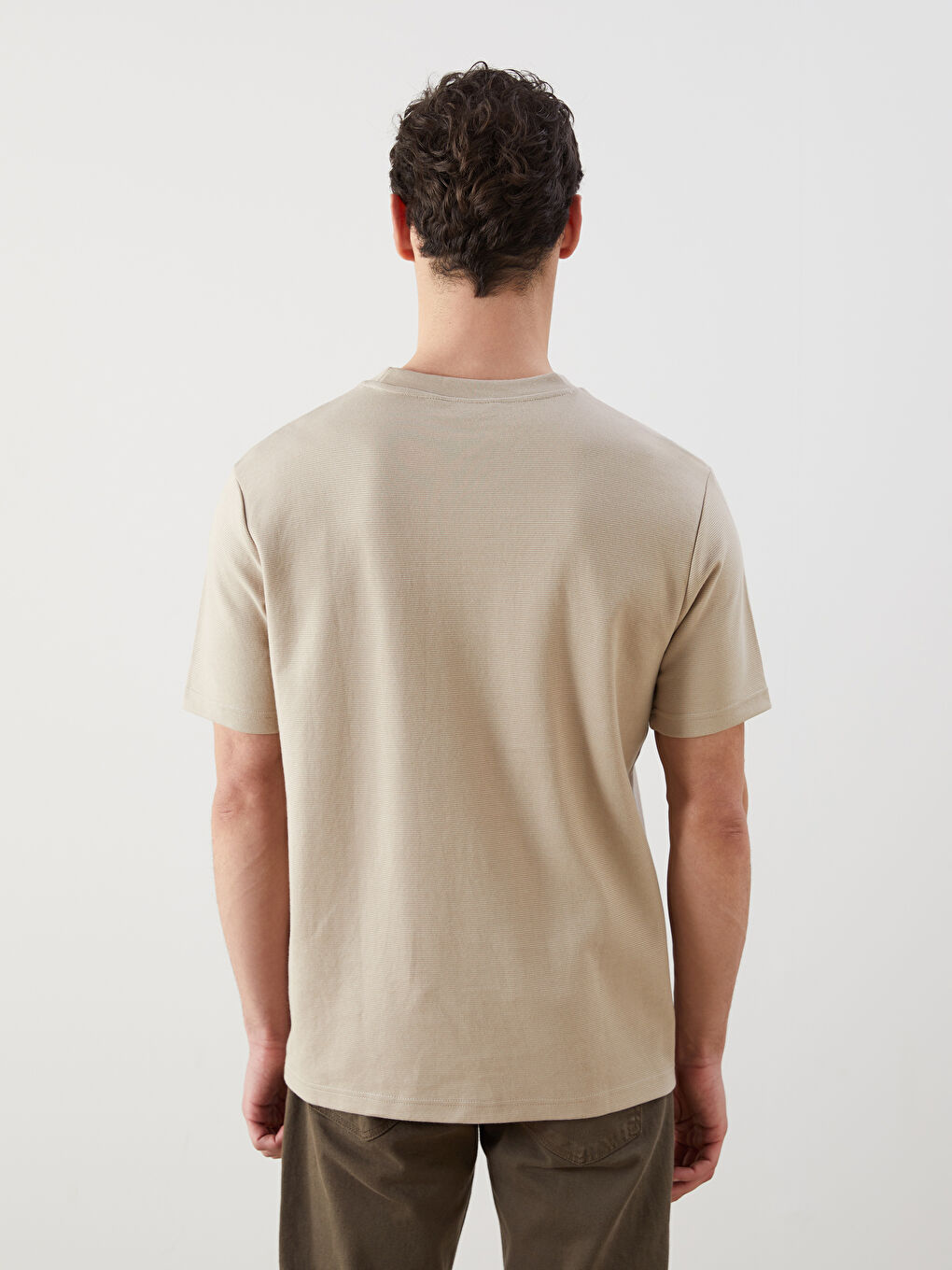 LCWAIKIKI Classic Crew Neck Men's T-Shirt -S5LP52Z8-LE8