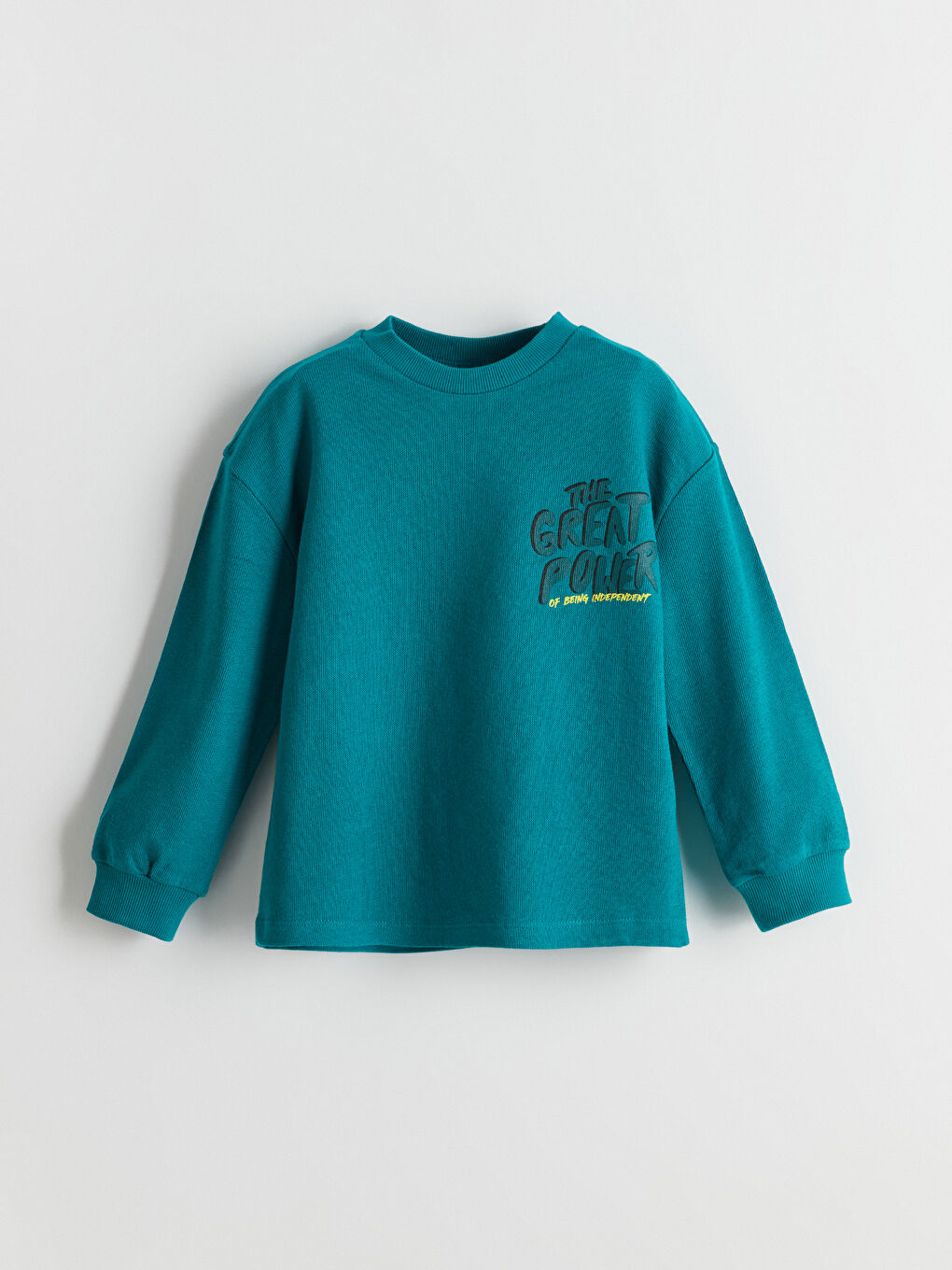 Crew Neck Printed Boy's T-Shirt 2-Pack -S5LP93Z1-LQB