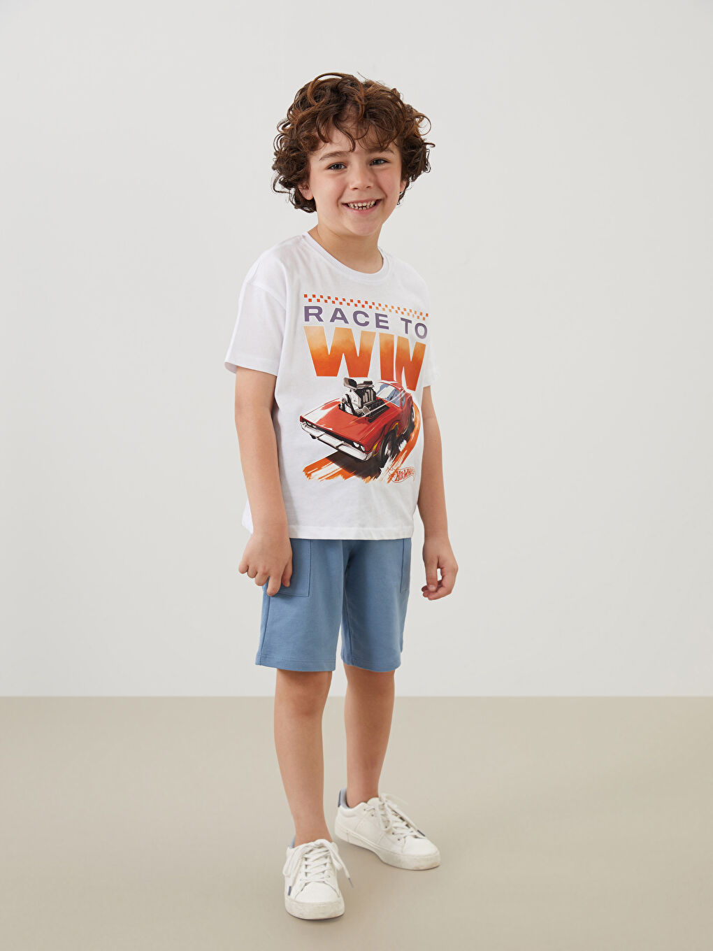 Hot Wheels Licensed Baby Boys' T-Shirt and Shorts 2 Pack-1