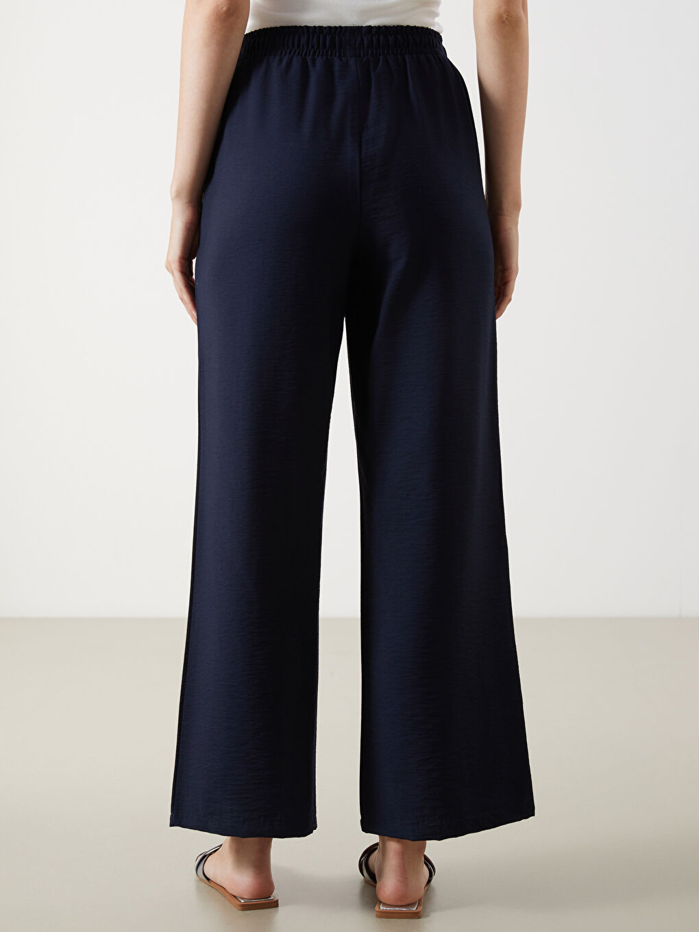 Elasticated Waist Women's Trousers -S5LQ20Z8-CS0