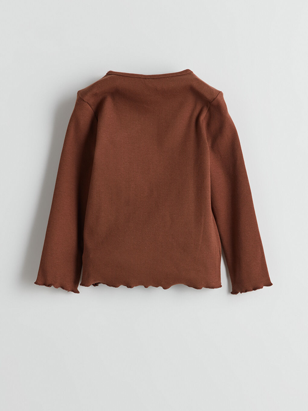 Crew Neck Long Sleeve Printed Girl T-shirt -S5LQ28Z1-R1R