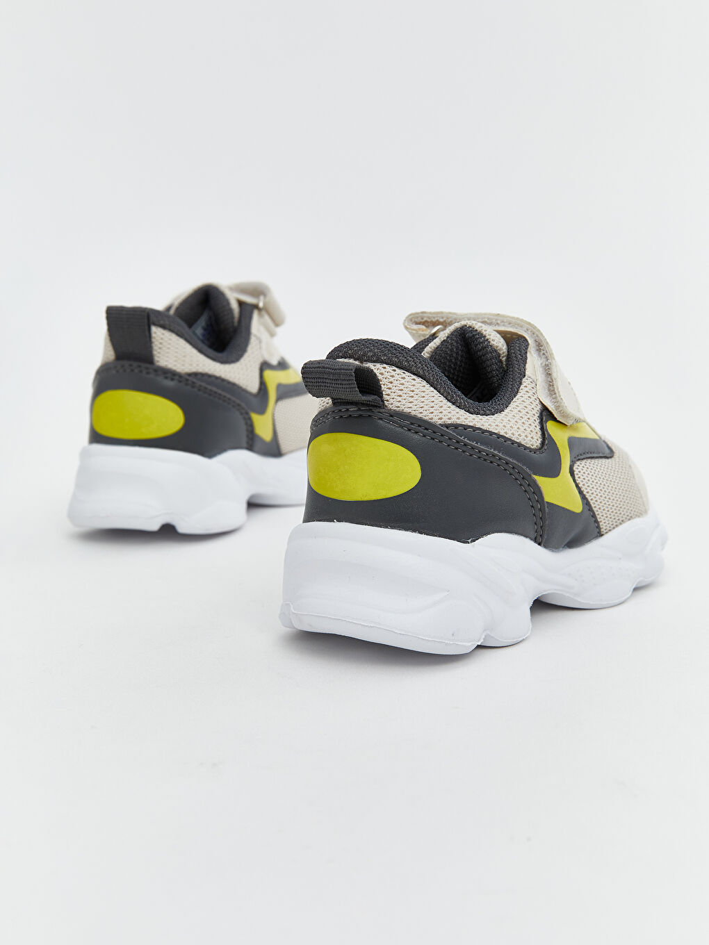 سنيكرز للأولاد الرضع بأربطة وجزمة بشريط لاصق-4