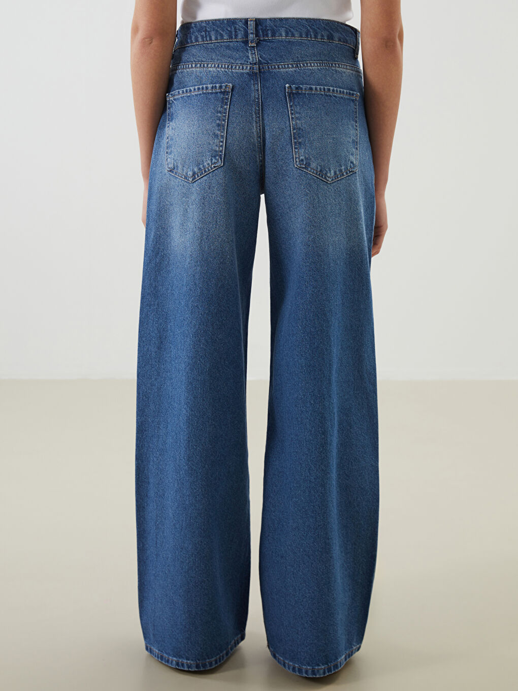 Wideleg Women's Jeans -S5LR07Z8-507
