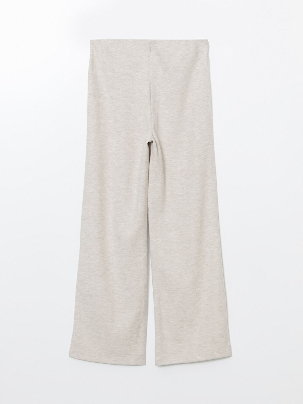 Wide Leg Women Trousers With Elastic Waist -S5LR27Z8-CR8