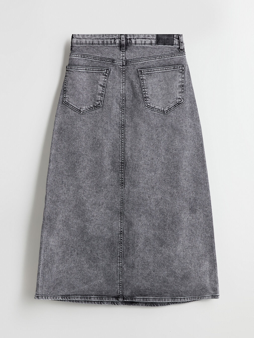 Woman ANTHRACITE Denim Skirt -S5LS25Z8-CWF