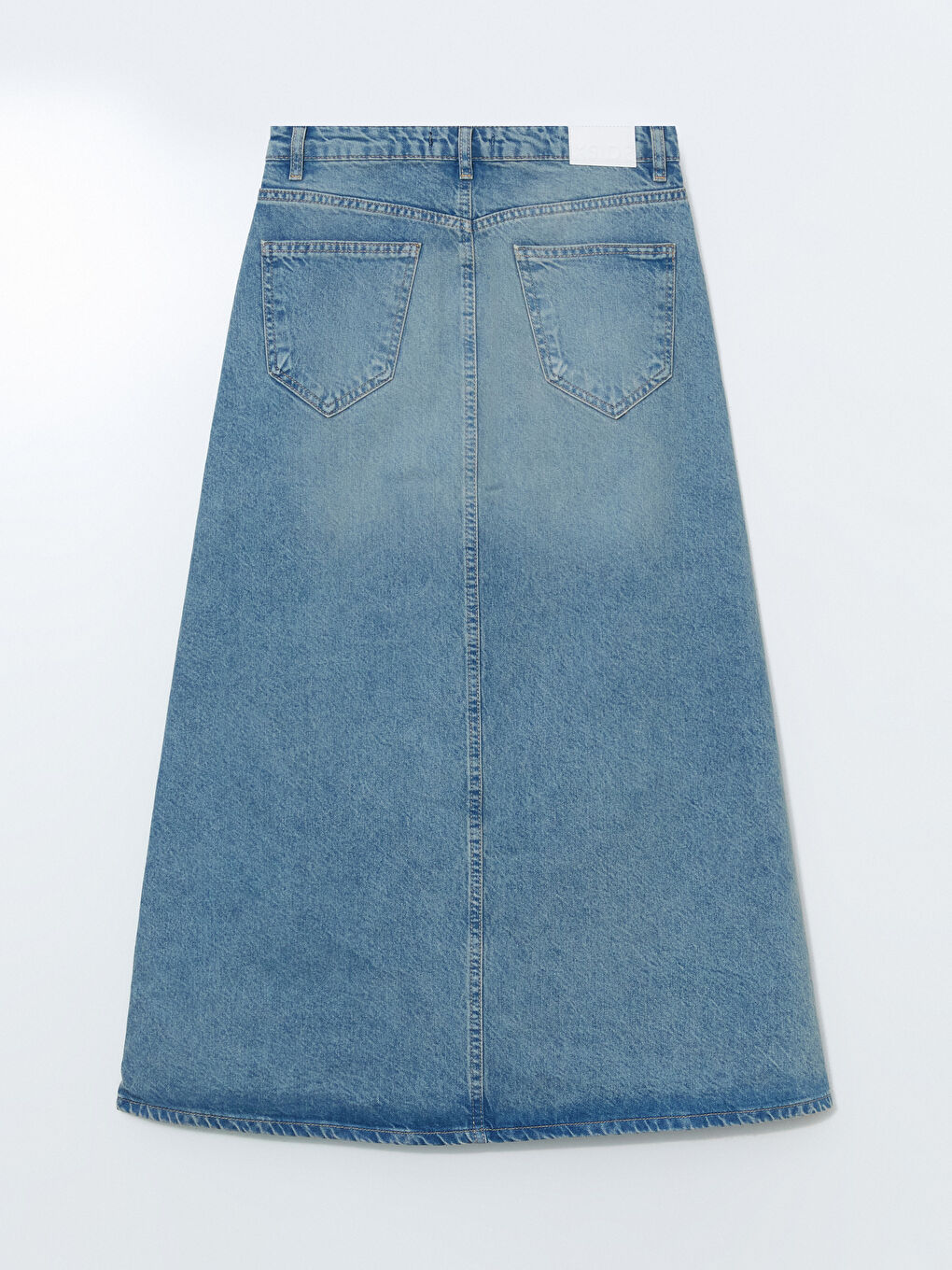 Woman BLUE Denim Skirt -S5LS25Z8-J0N