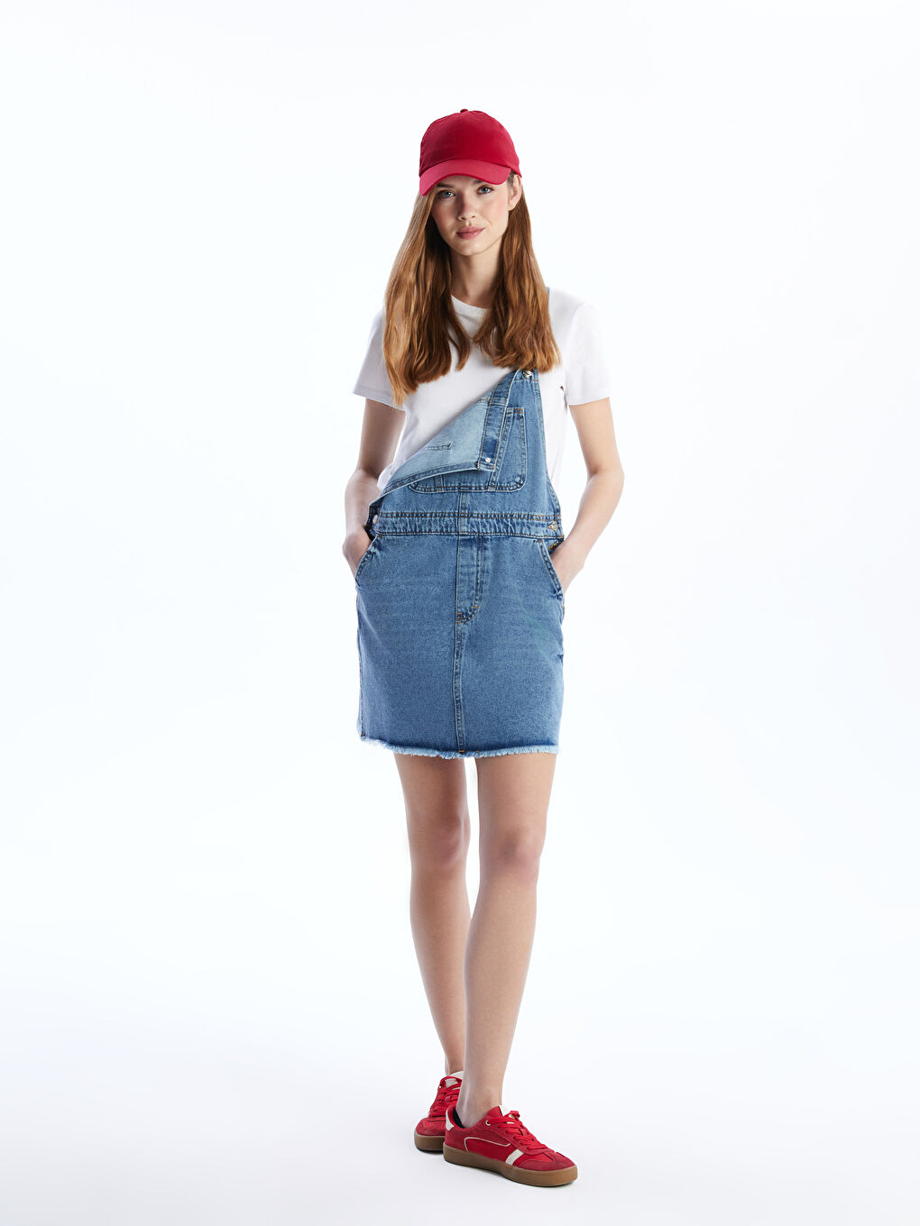 Woman BLUE Denim Dress -S5LS26Z8-HUE